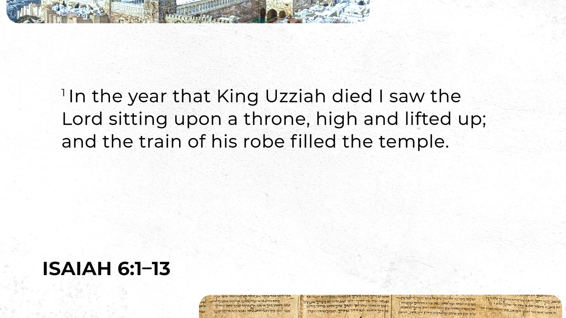 Isaiah's Vision