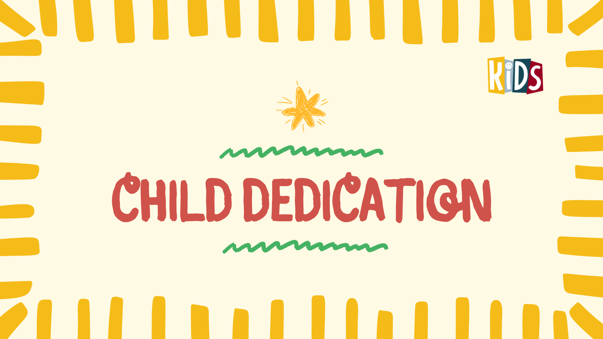Child Dedication 