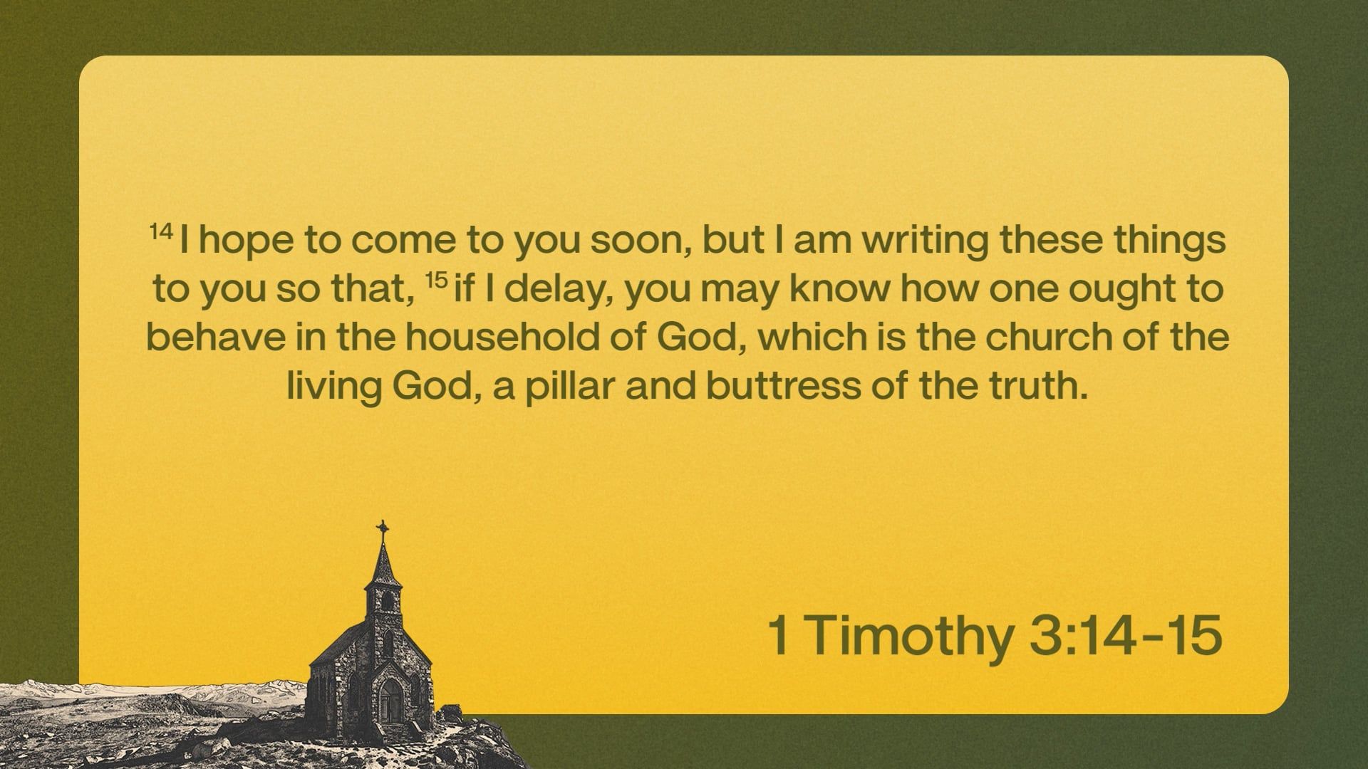 Pursue Godliness