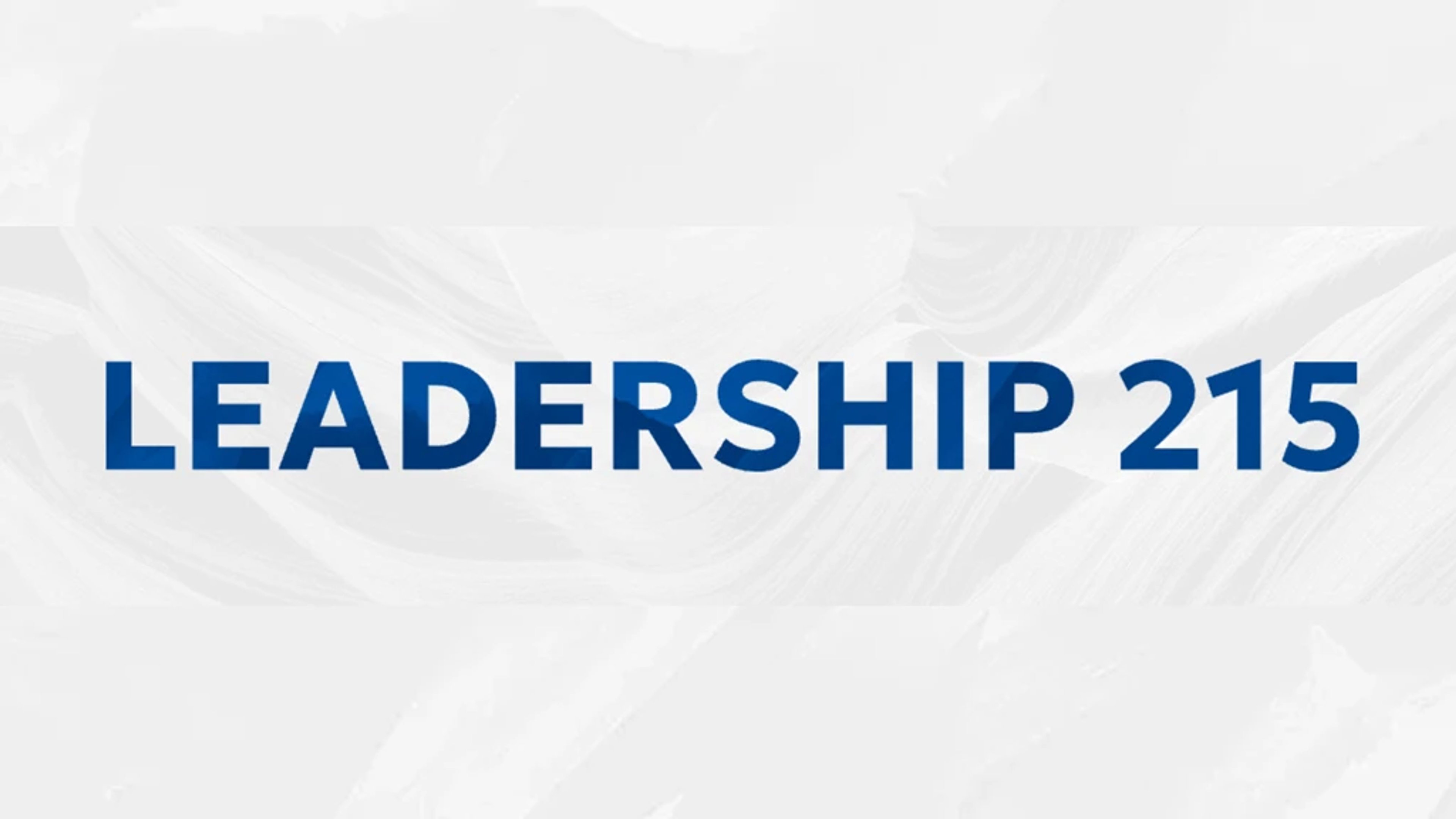 Leadership 215 - Gospel and Evangelism
