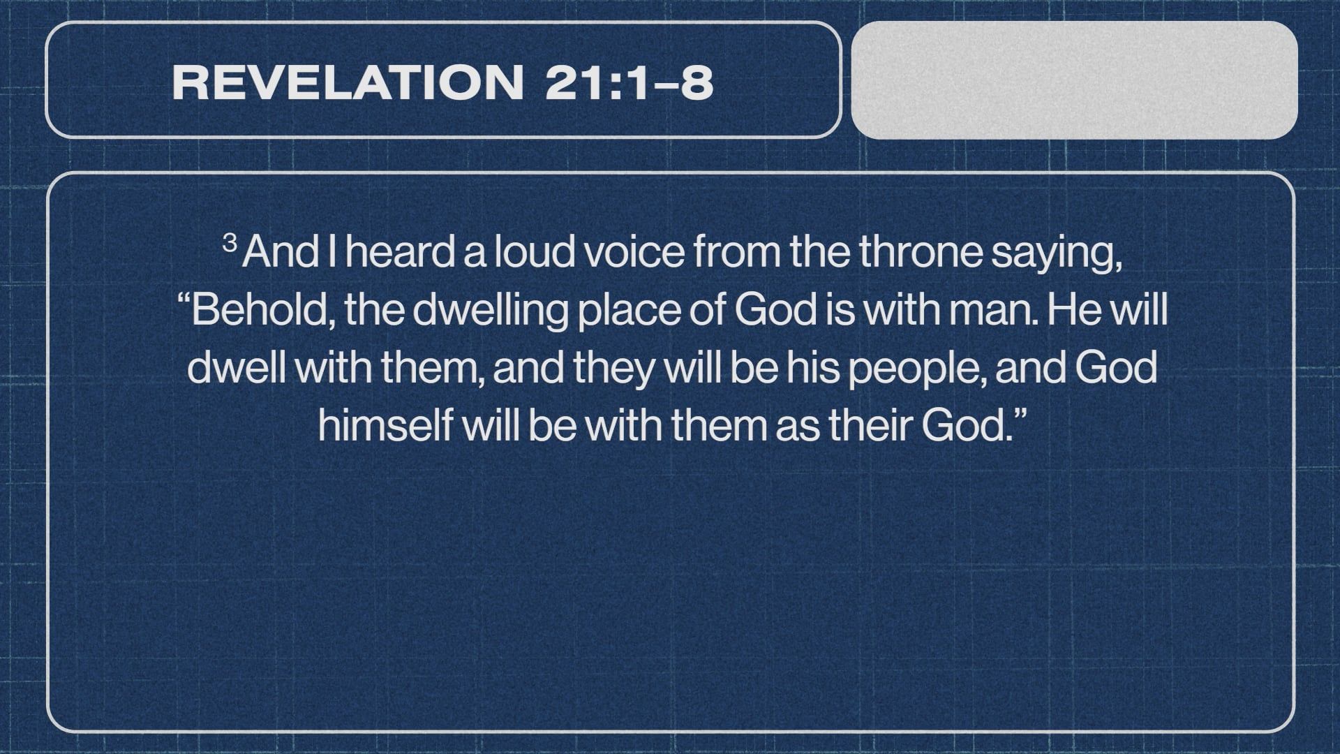 Vision: For The Glory of God and the Good of All People