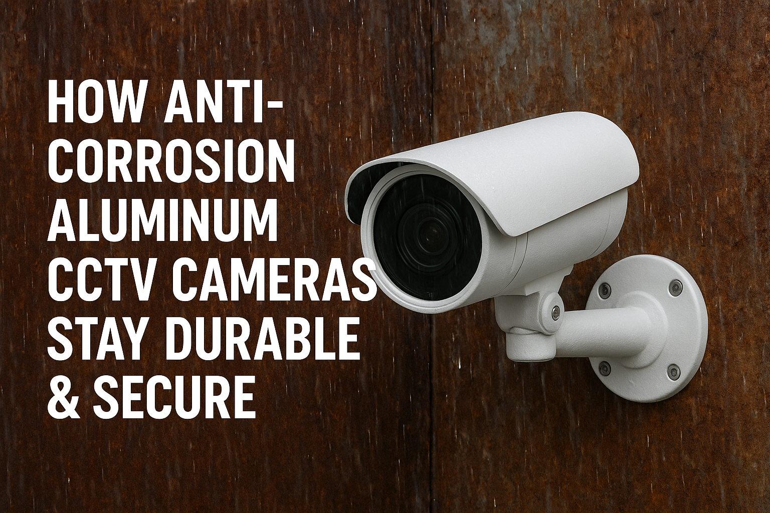Cover image for blog post titled "How Anti-Corrosion Aluminum CCTV Cameras Stay Durable & Secure"