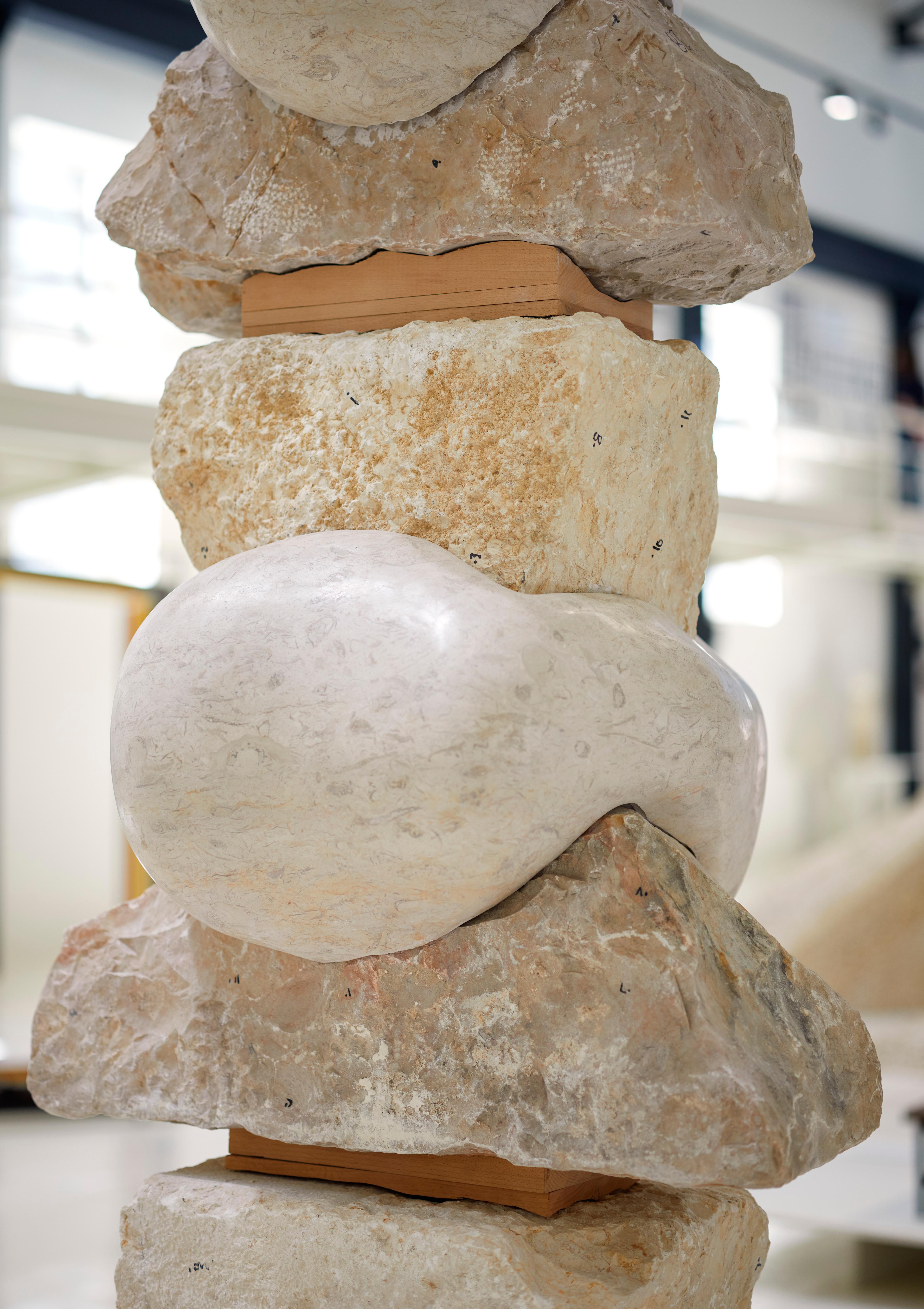 Photo from the opening of the Amoud installation