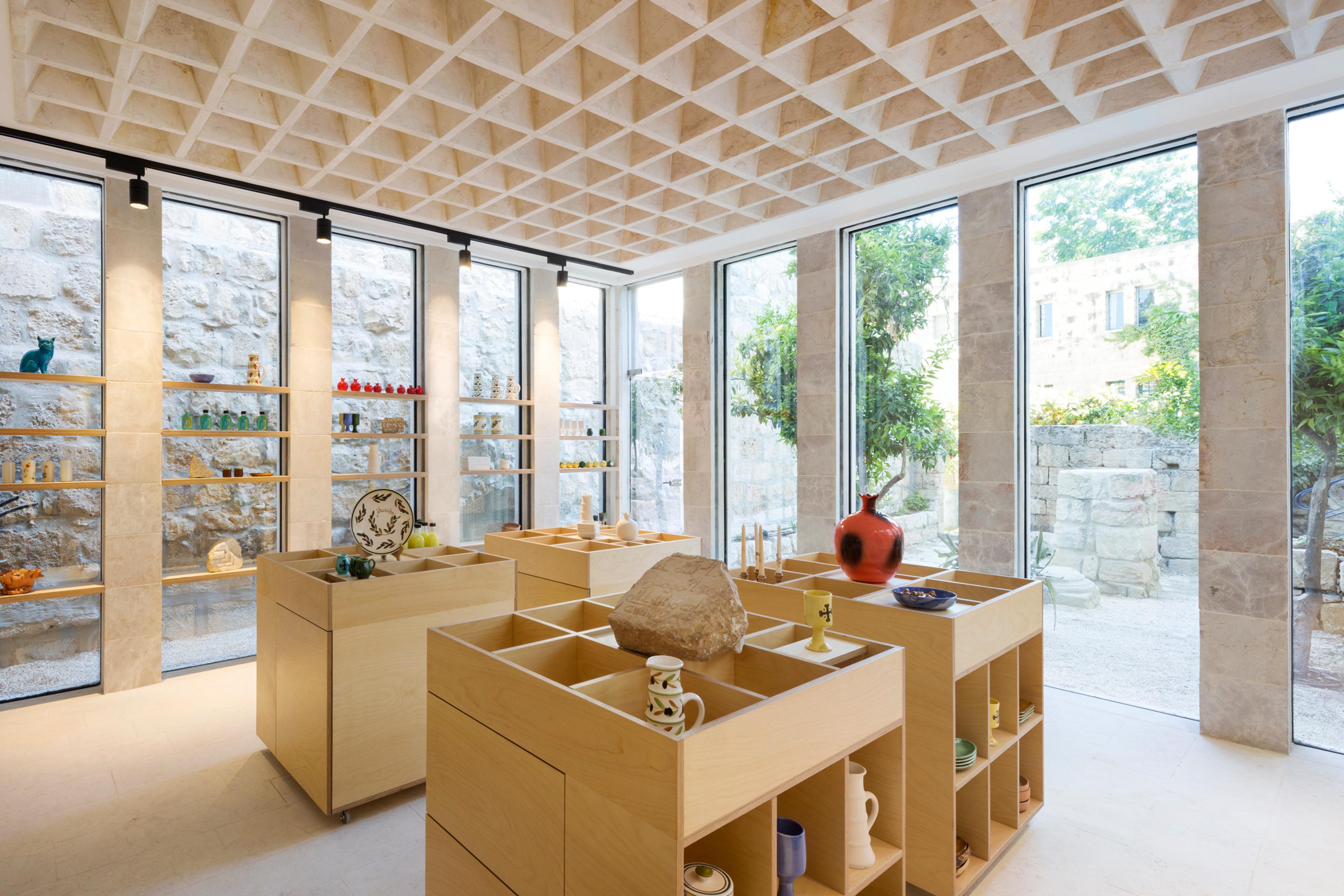 Photo of interior of Flat Vault building