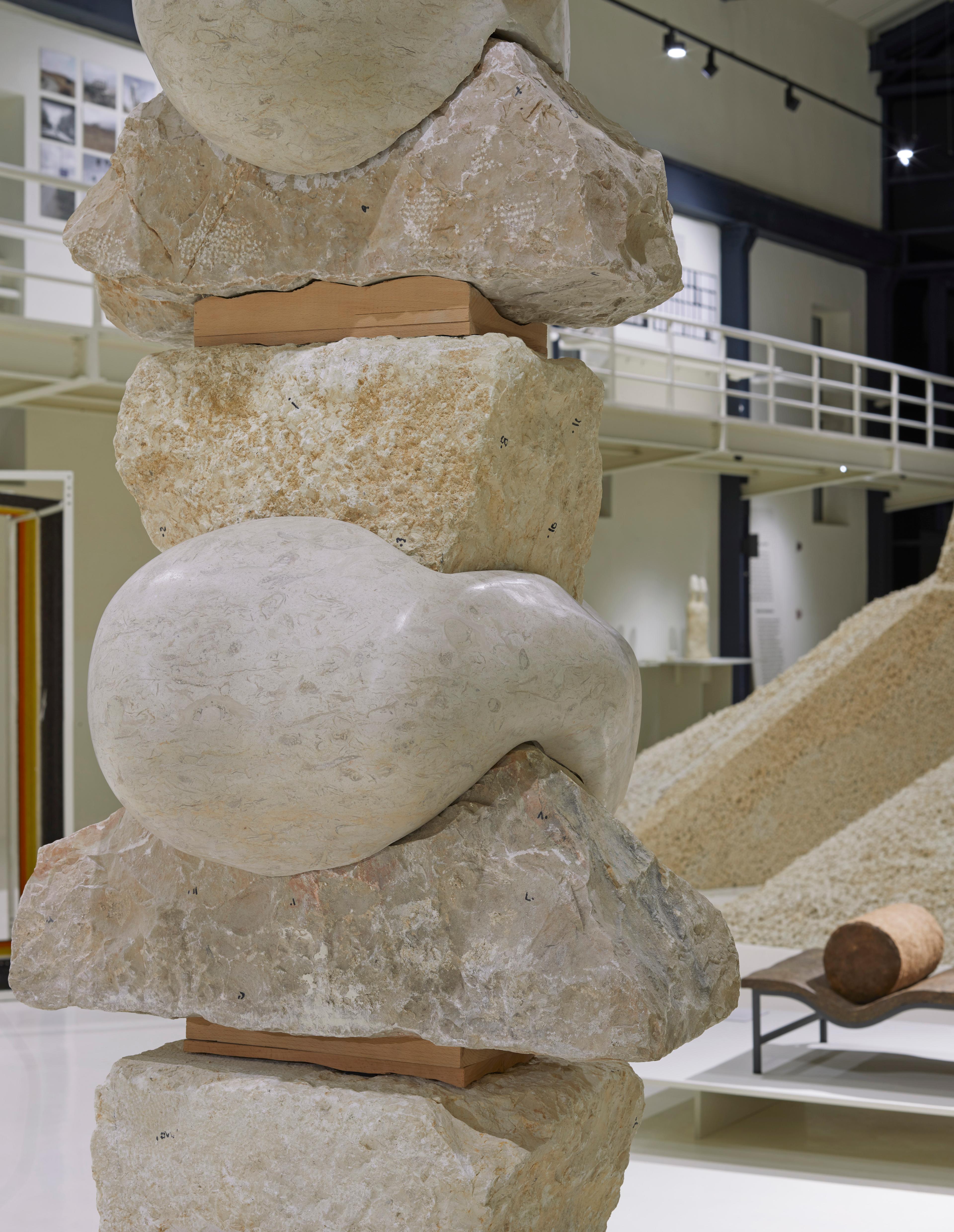 Photo from the opening of the Amoud installation