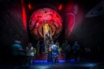 Image shows the Earth Hall in the Natural History Museum, London, where The Animal Interventions installation was broadcast. Installation composer: Coda to Coda
