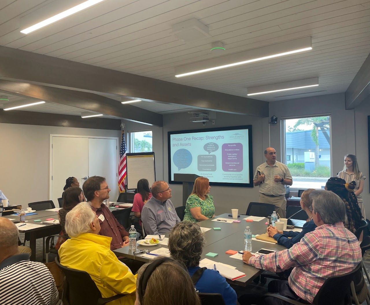 Network partners at a strategy convening