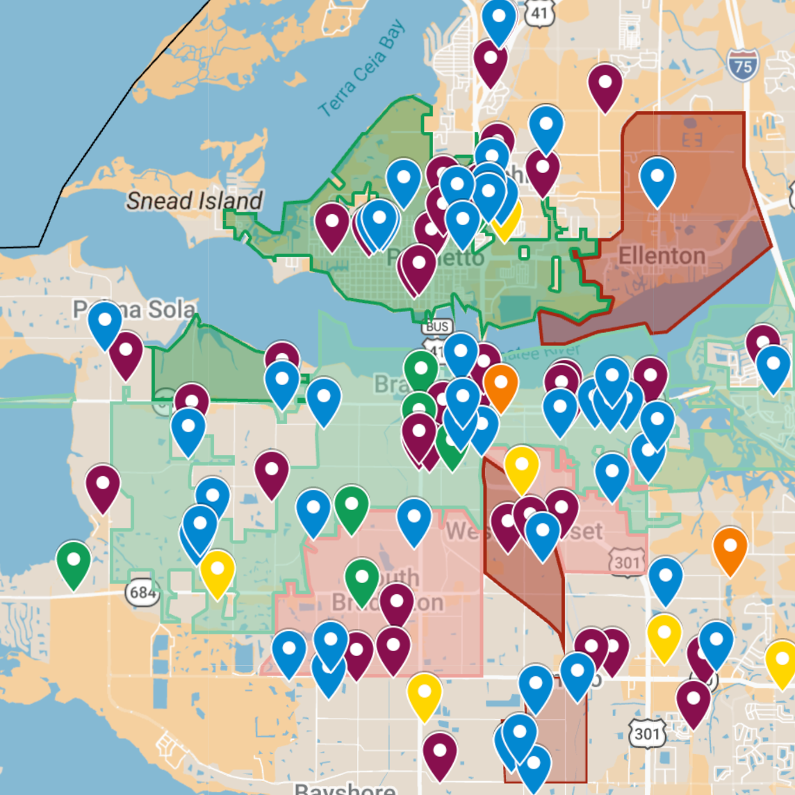USF community food security mapping project