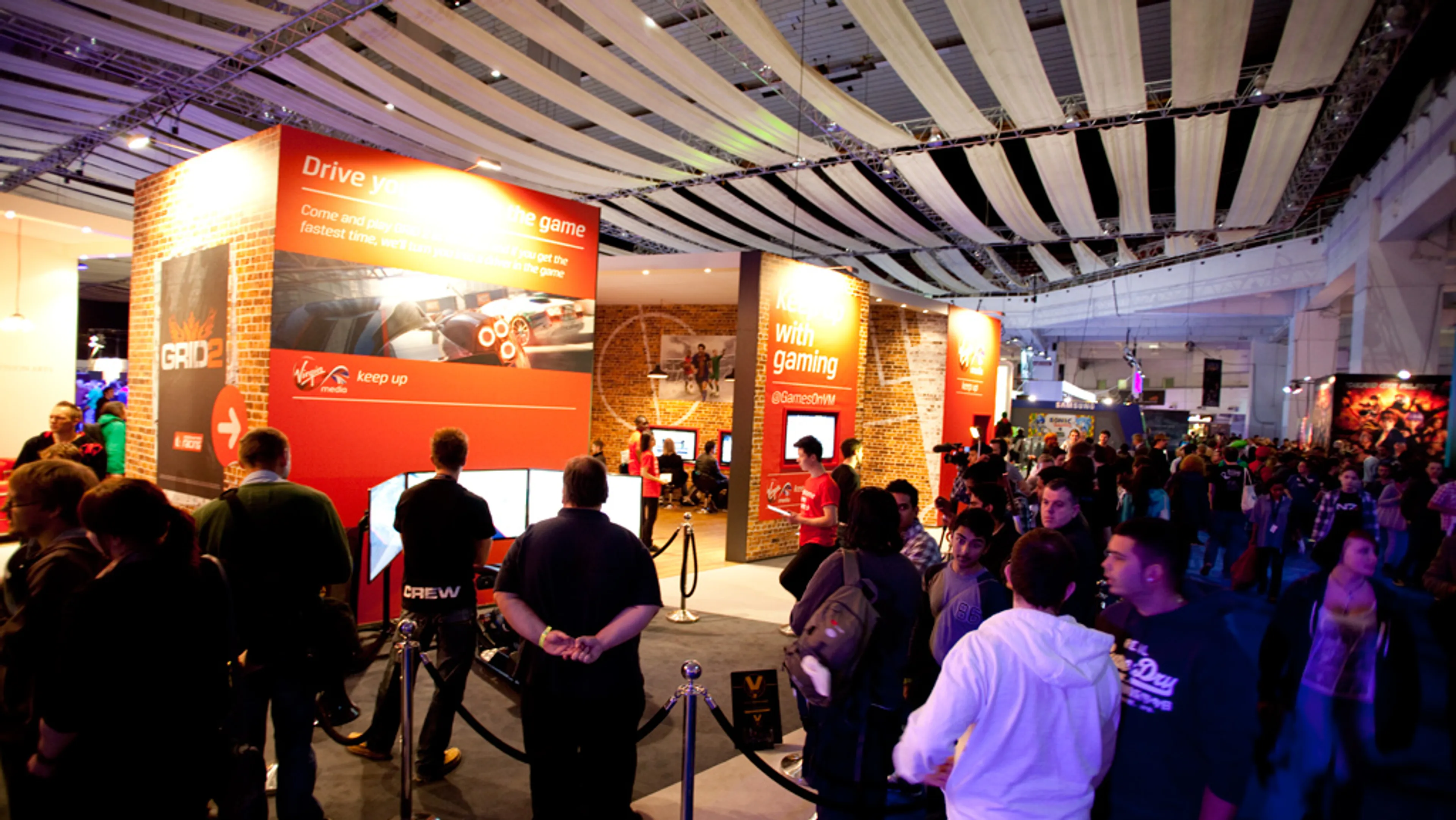 A Few pictures from our event with Codemasters and Virgin at Eurogamer Expo 2012