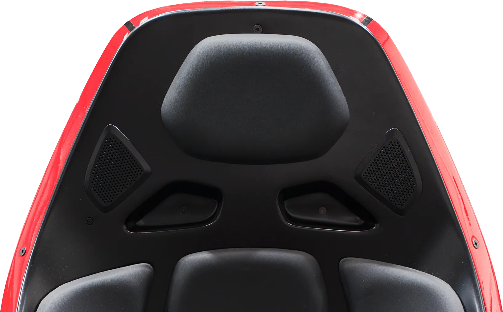 The Vesaro V-Zero seat, with a speaker either side of the headrest