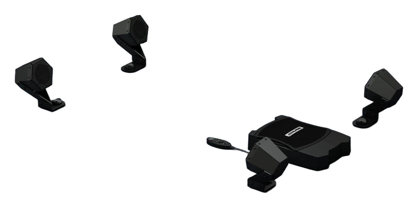 Integrated Audio System - 4.1 Speaker On-Board Audio