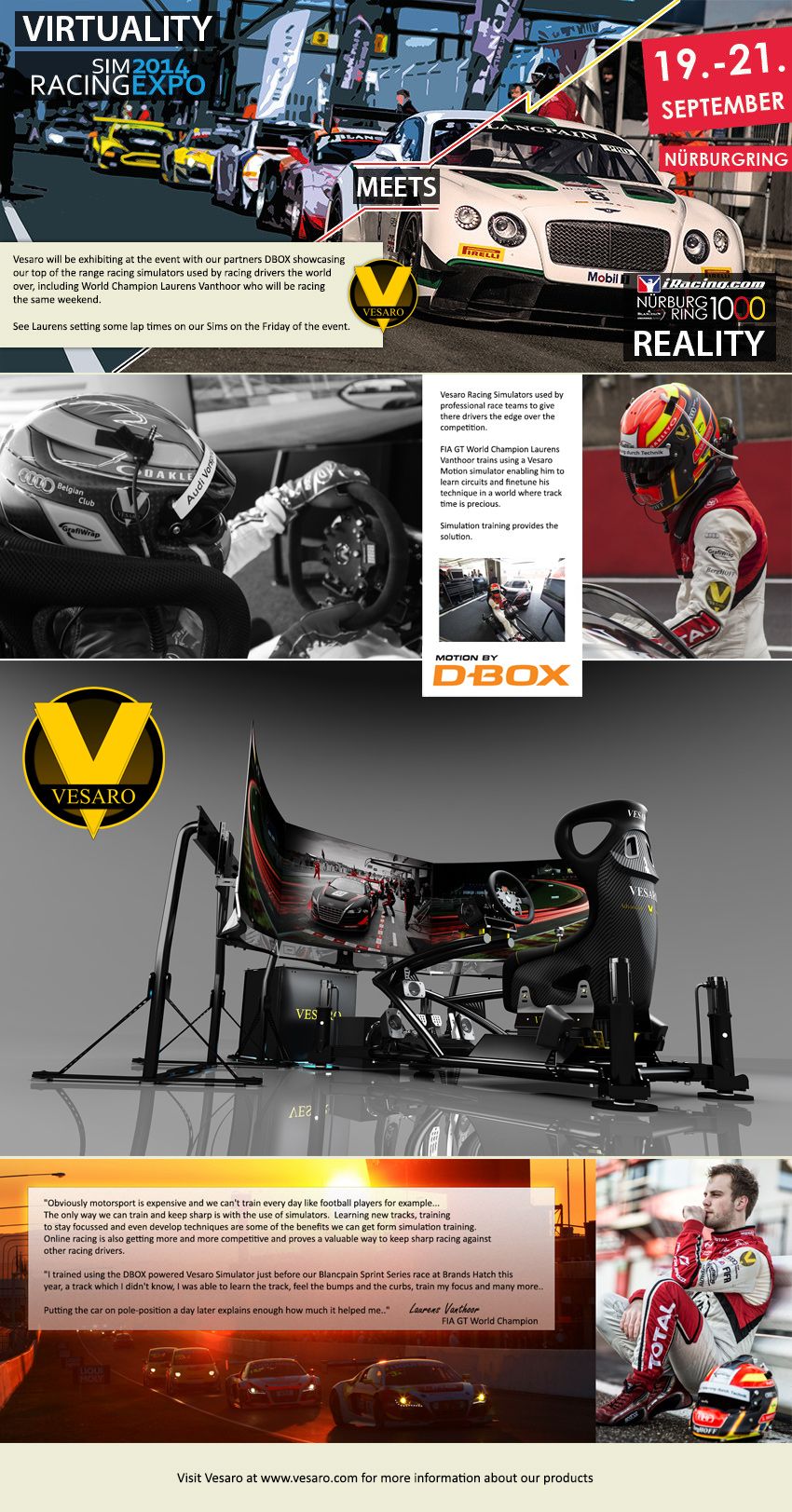 Nürburgring 1000 Sim Expo event
