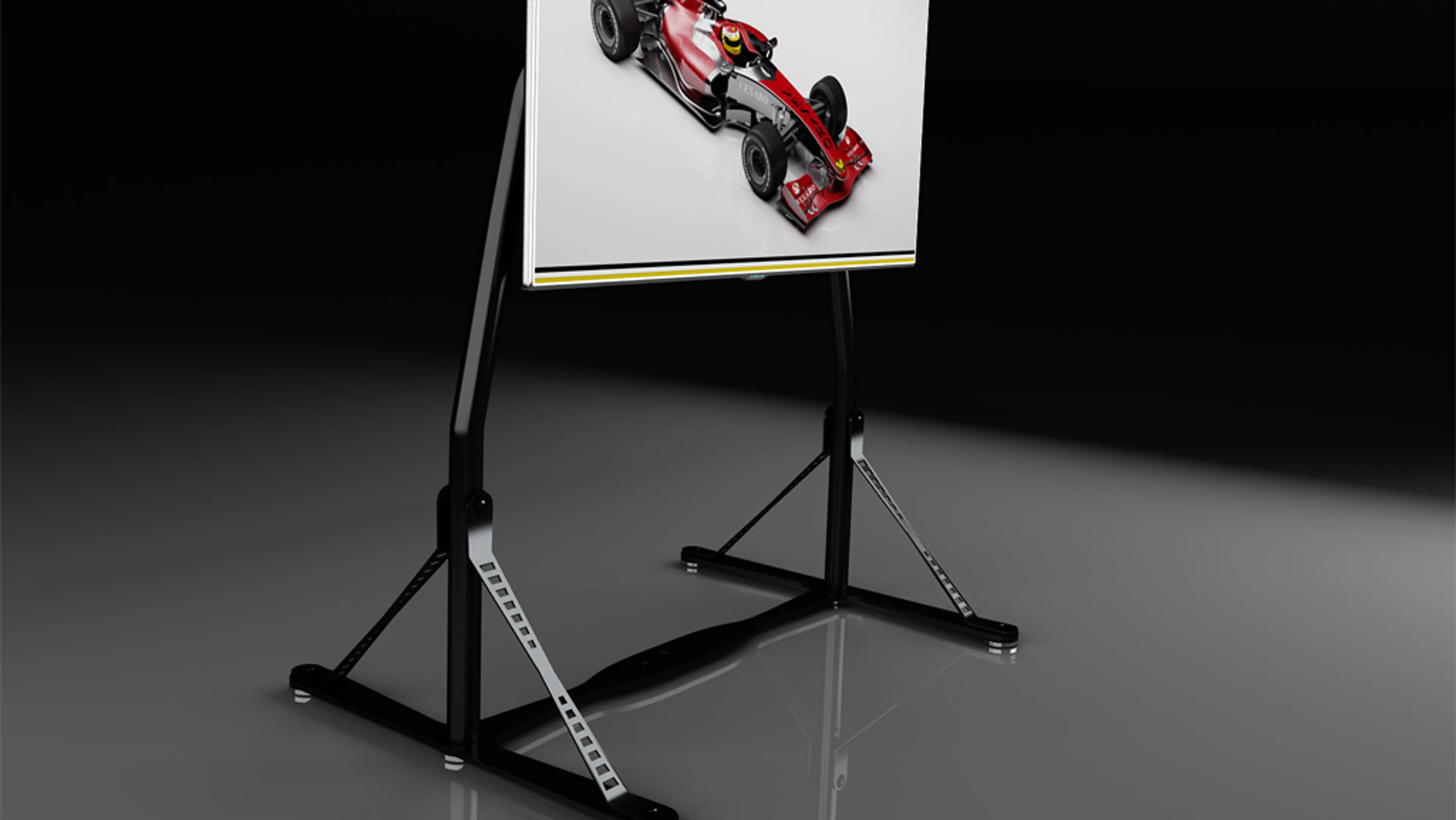 New Vesaro Free Standing Single Display Stand