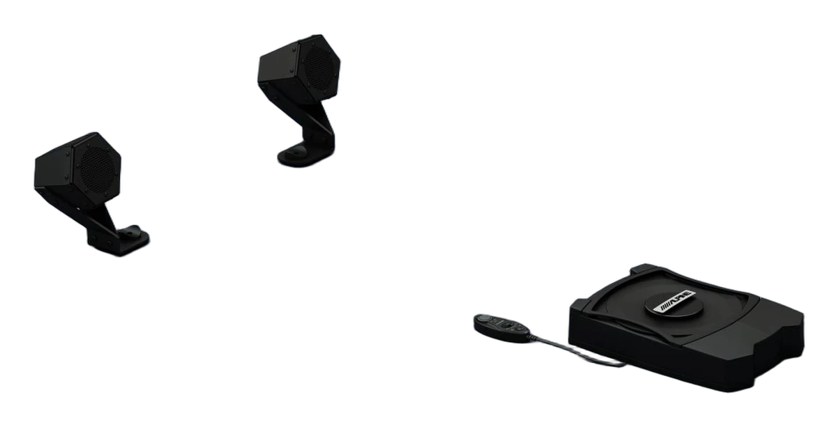 Integrated Audio System - 2.1 Speaker On-Board Audio