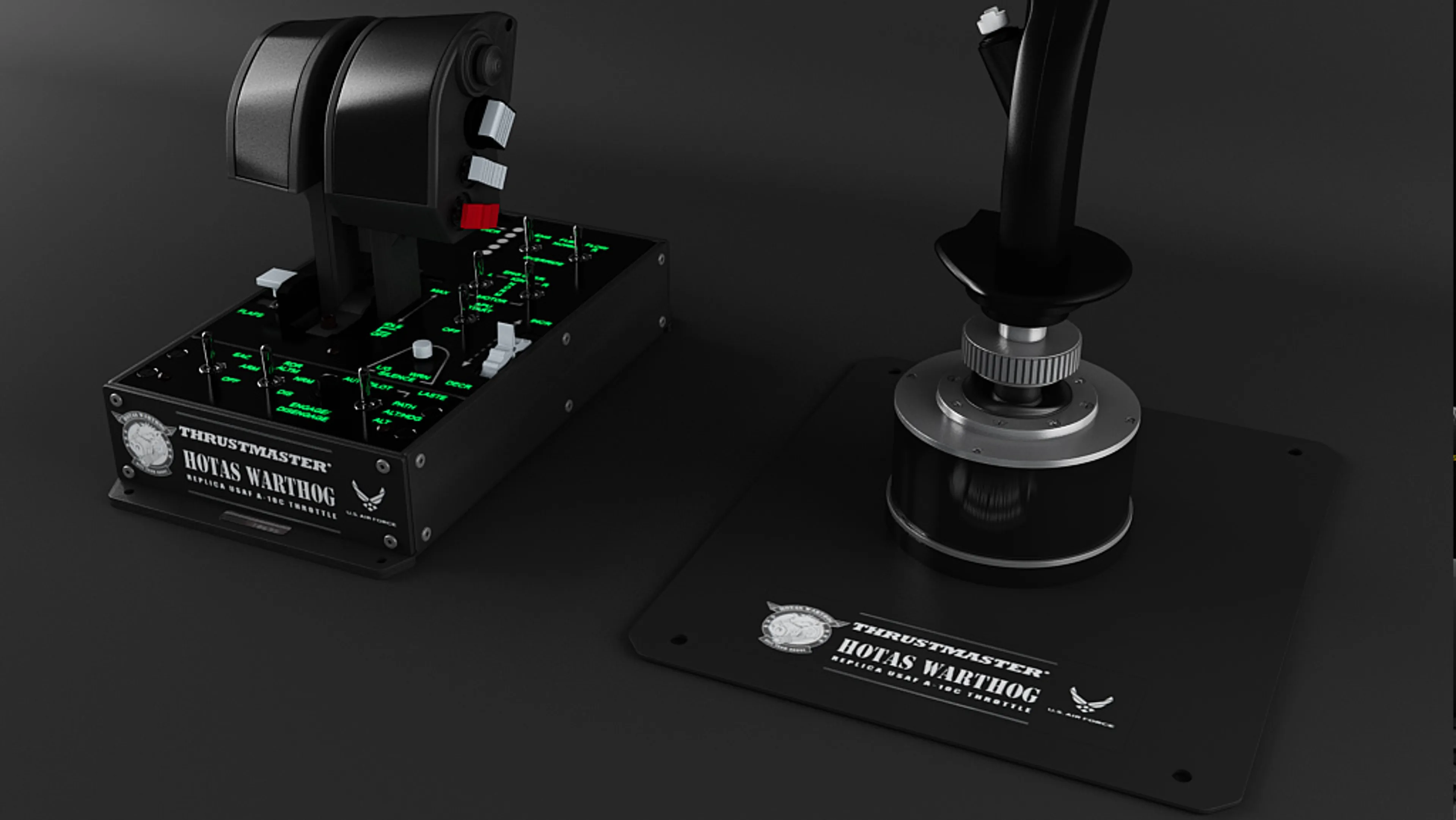 Hotas Warthog Controls for Vesaro Simulators