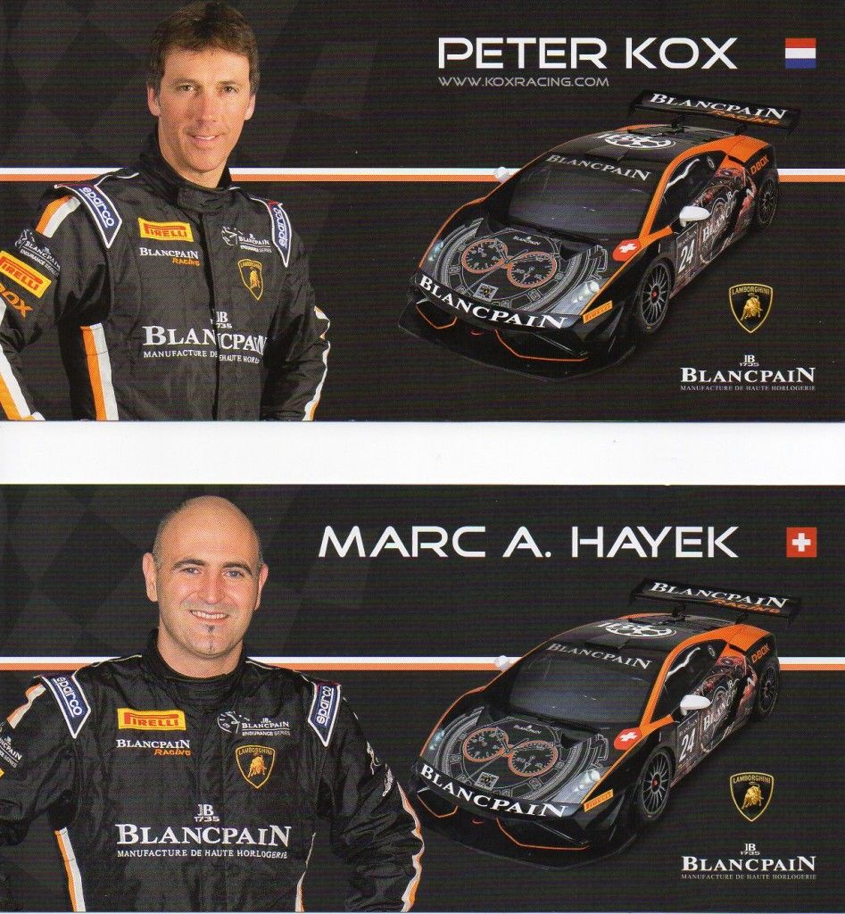 Vesaro Partner with Blancpain Lamborghini Racing Team