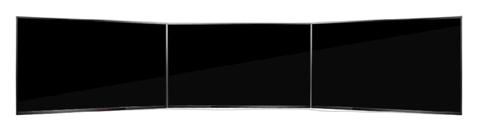 Triple Display Screen 65 Inch