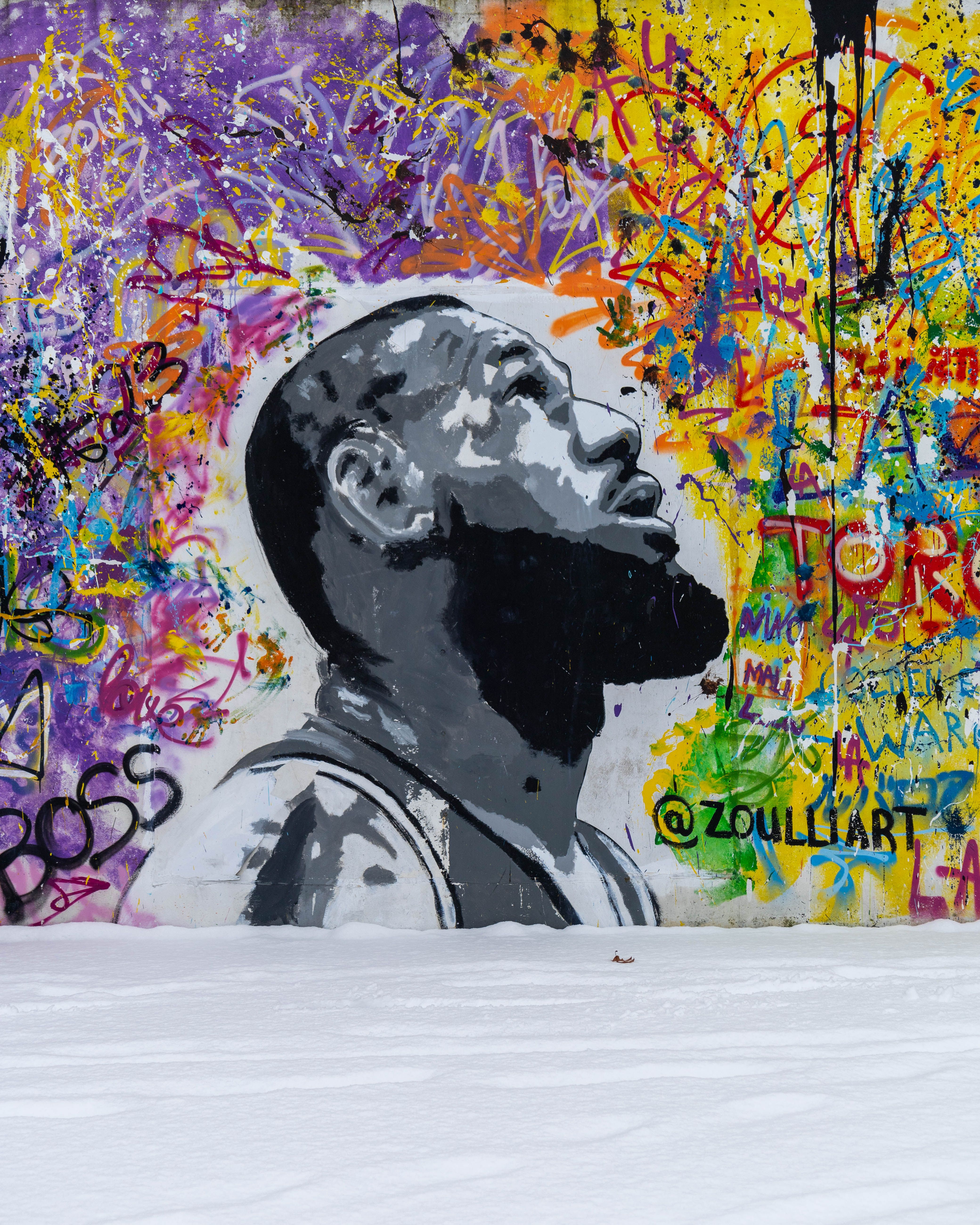 Mural of the GOAT