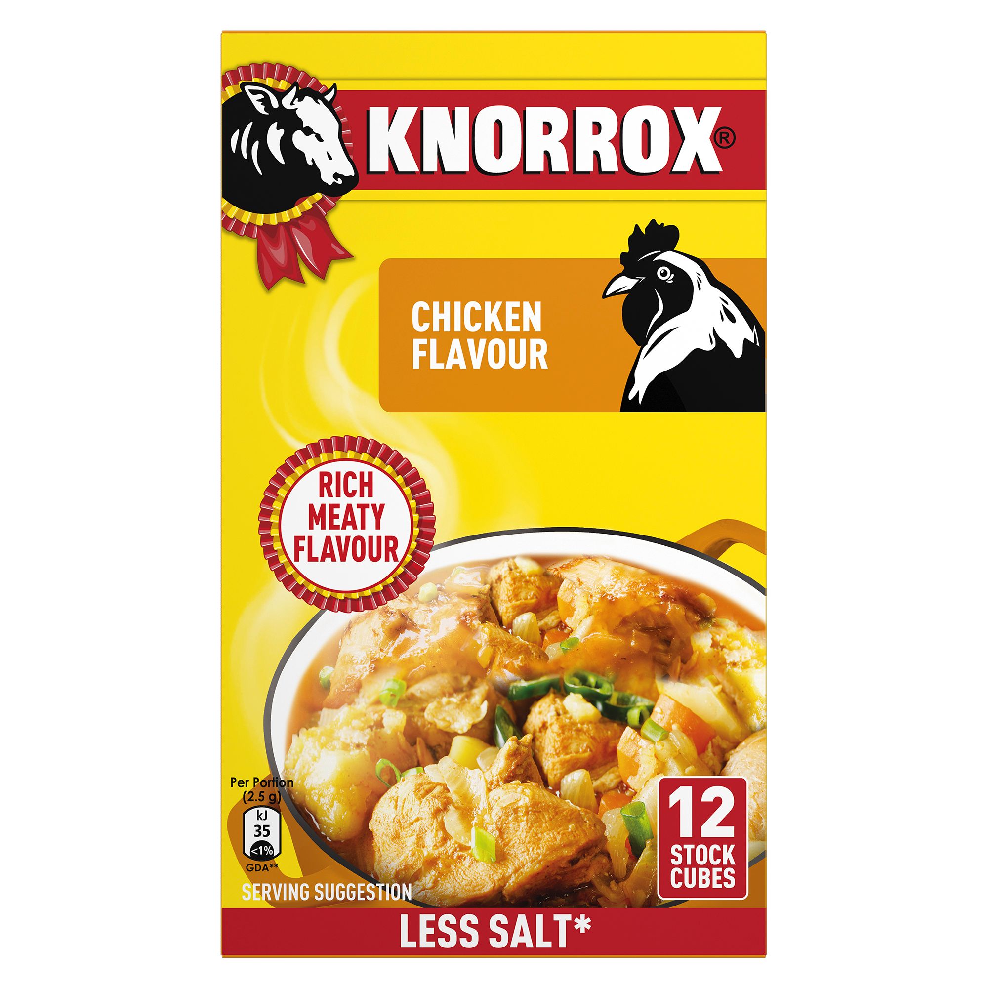Knorrox Chicken Stock Cubes 12