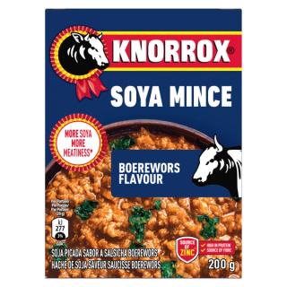 NEW Knorrox Boerewors Flavoured Soya Mince  200g