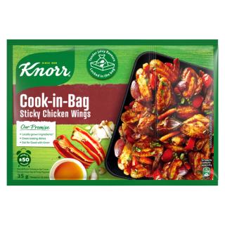 Knorr Sticky Chicken Wings Cook-In-Bag