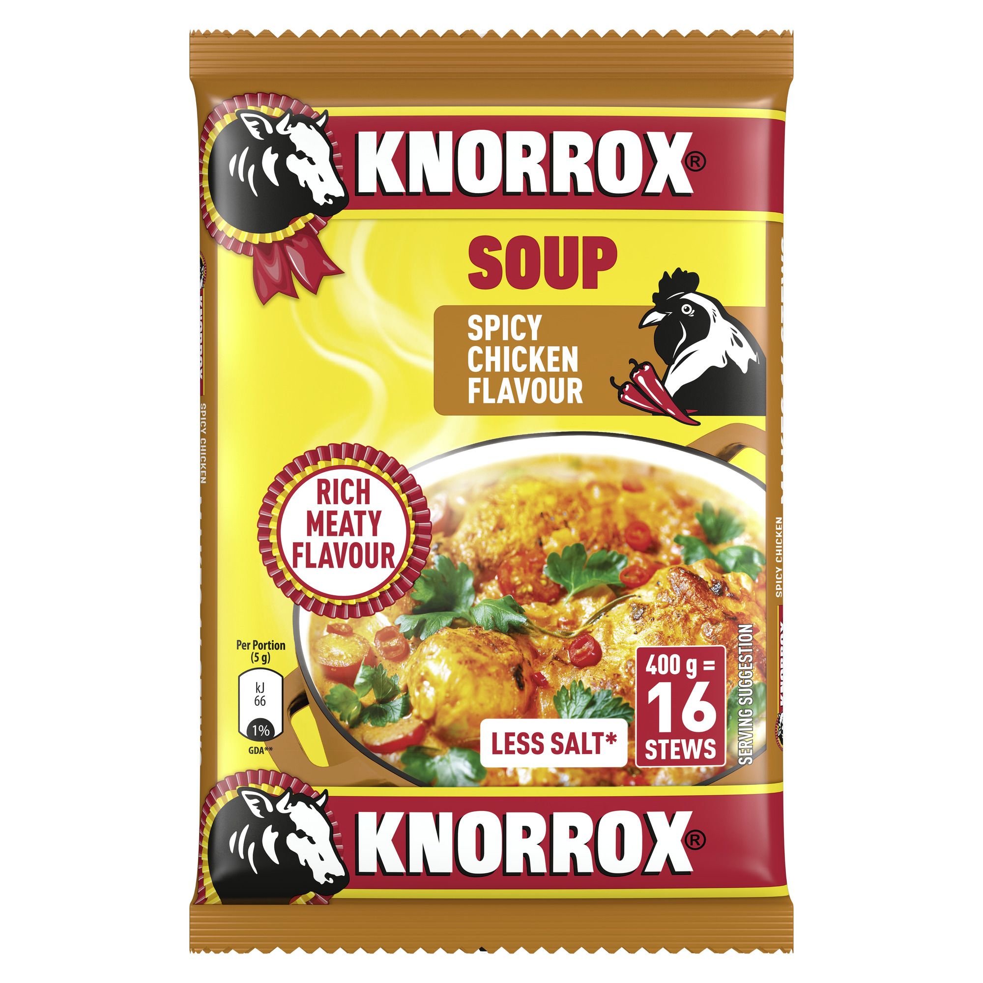 Knorrox Spicy Chicken Soup 400g