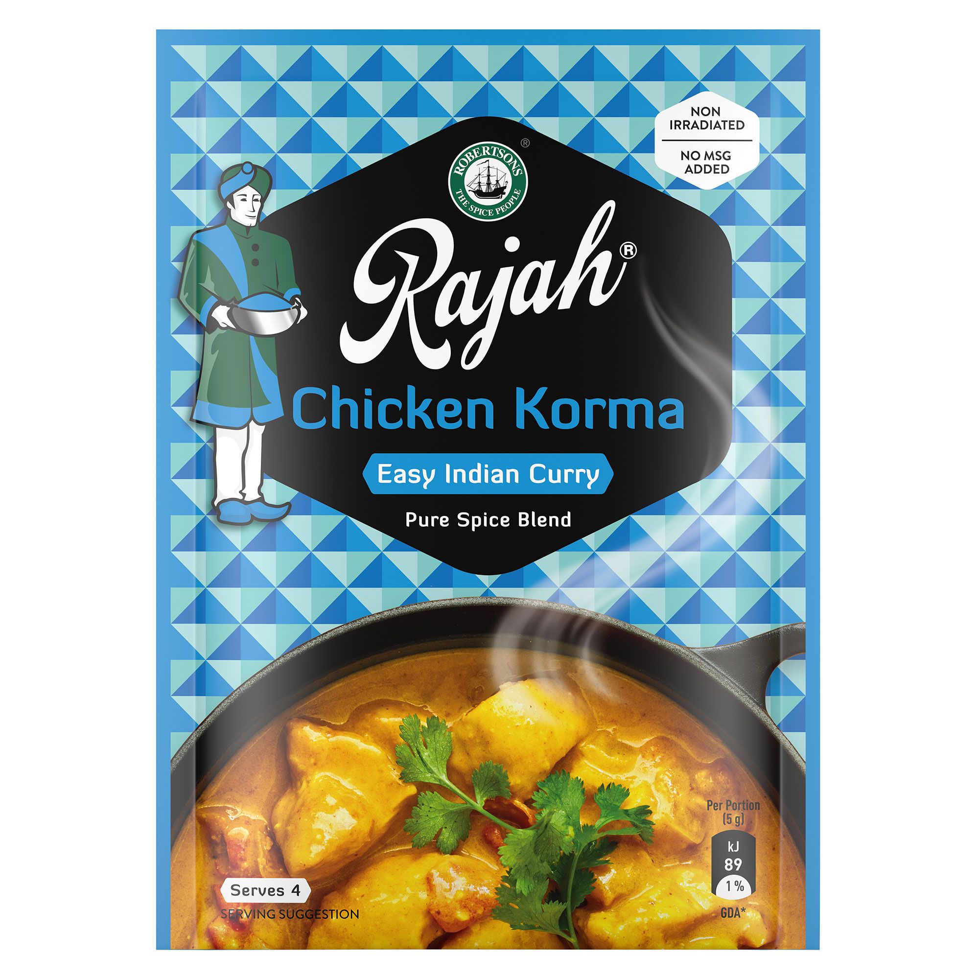 Rajah Chicken Korma Pure Spice Blend