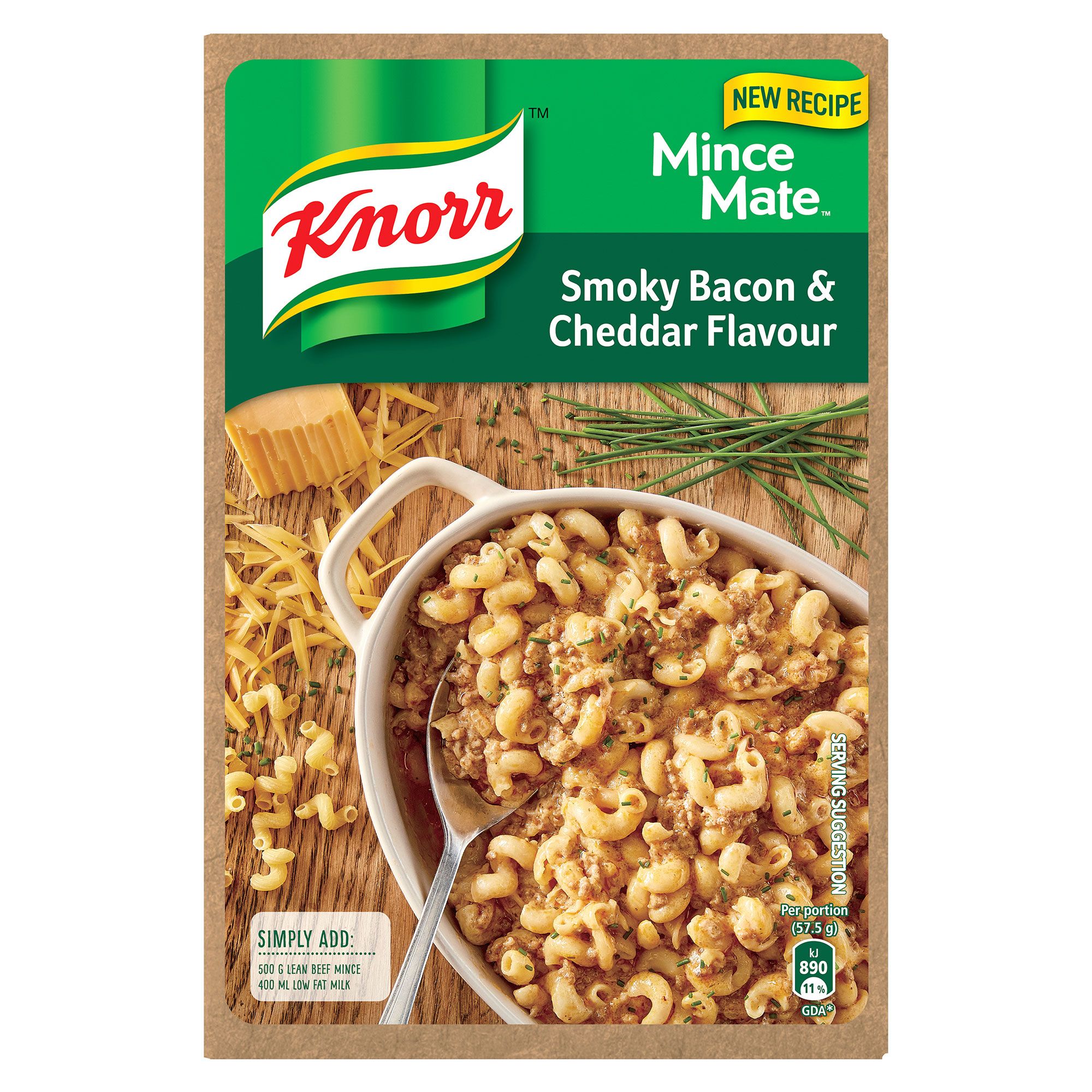 Knorr Smokey Bacon & Cheddar Mince Mate