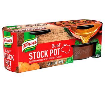 Knorr Beef Stock Pot x4