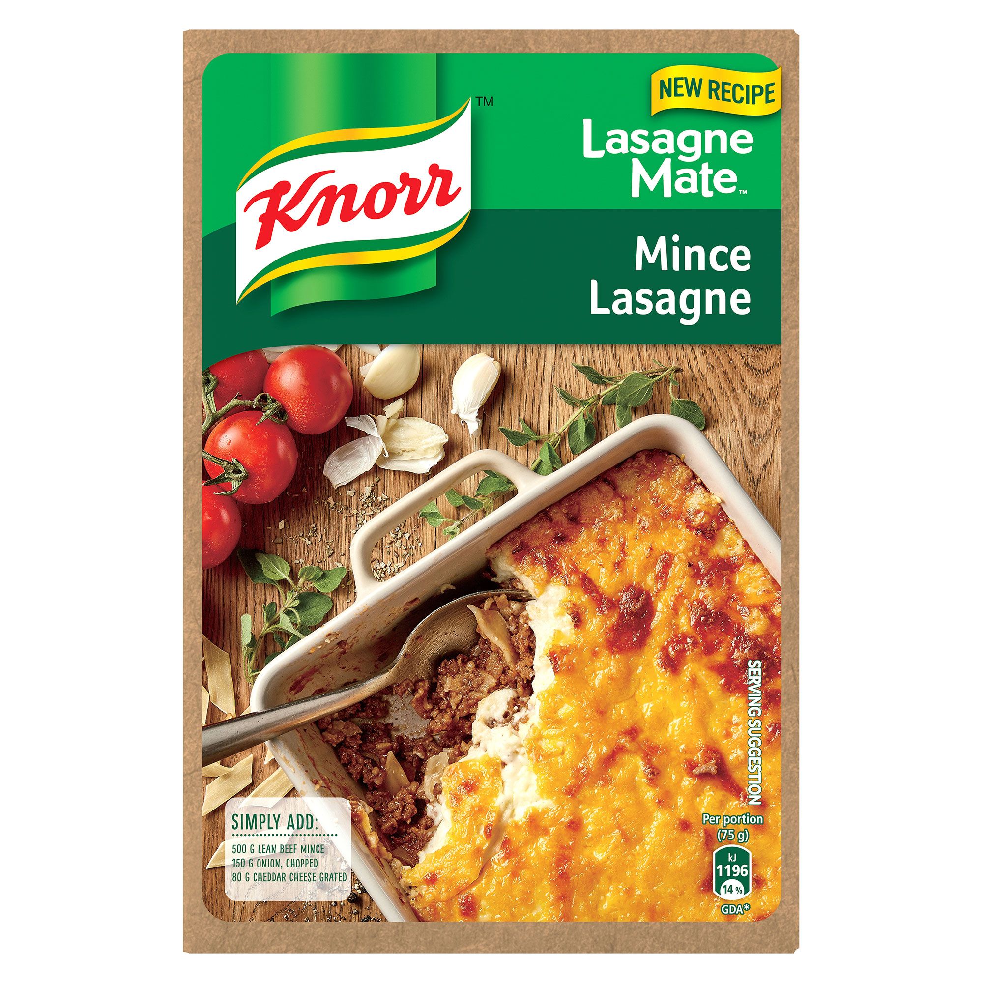 Knorr Mince Lasagne Mate