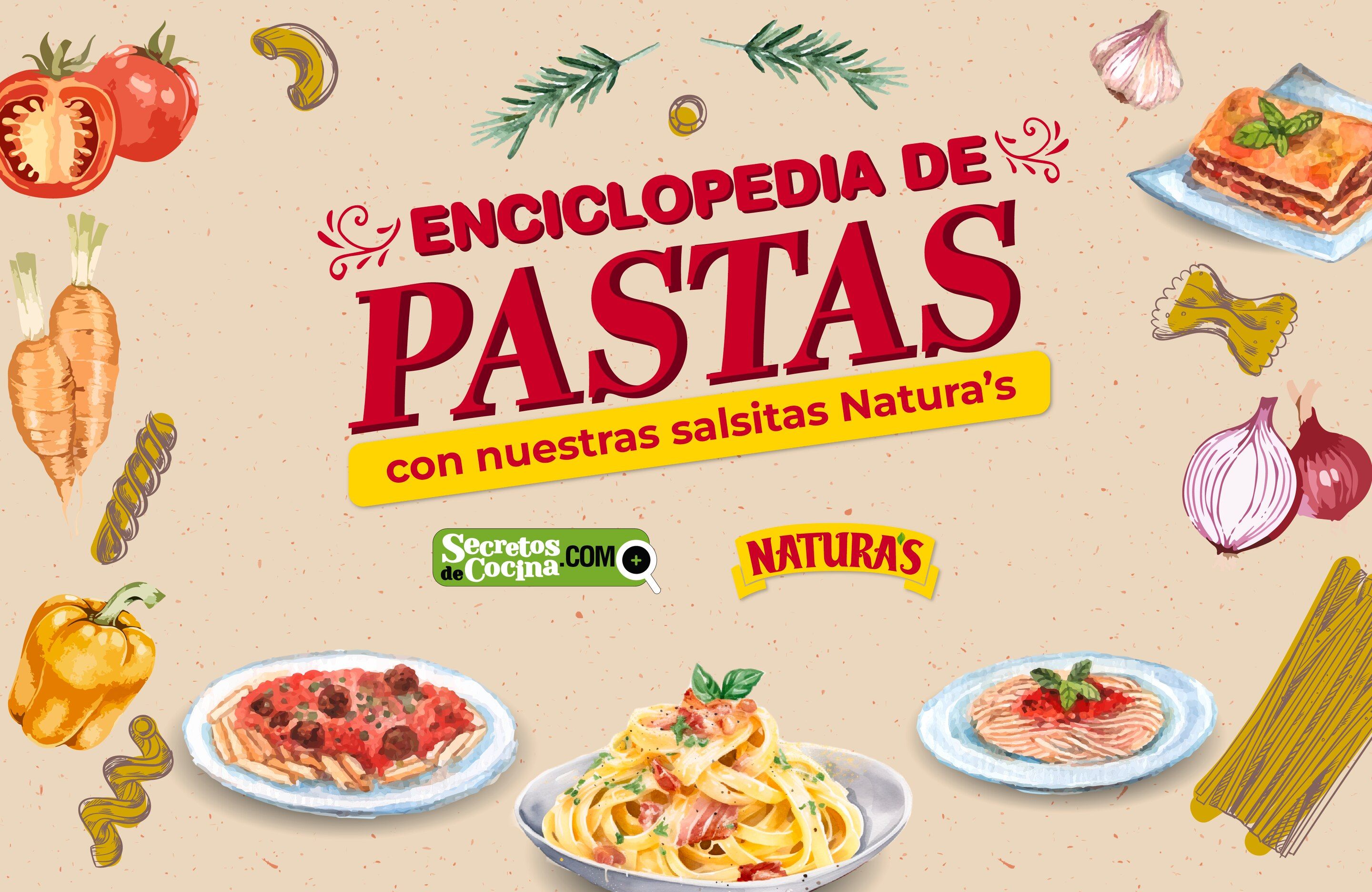 Enciclopedia de Pastas con Natura's