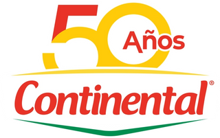 Continental 50 anõs logo