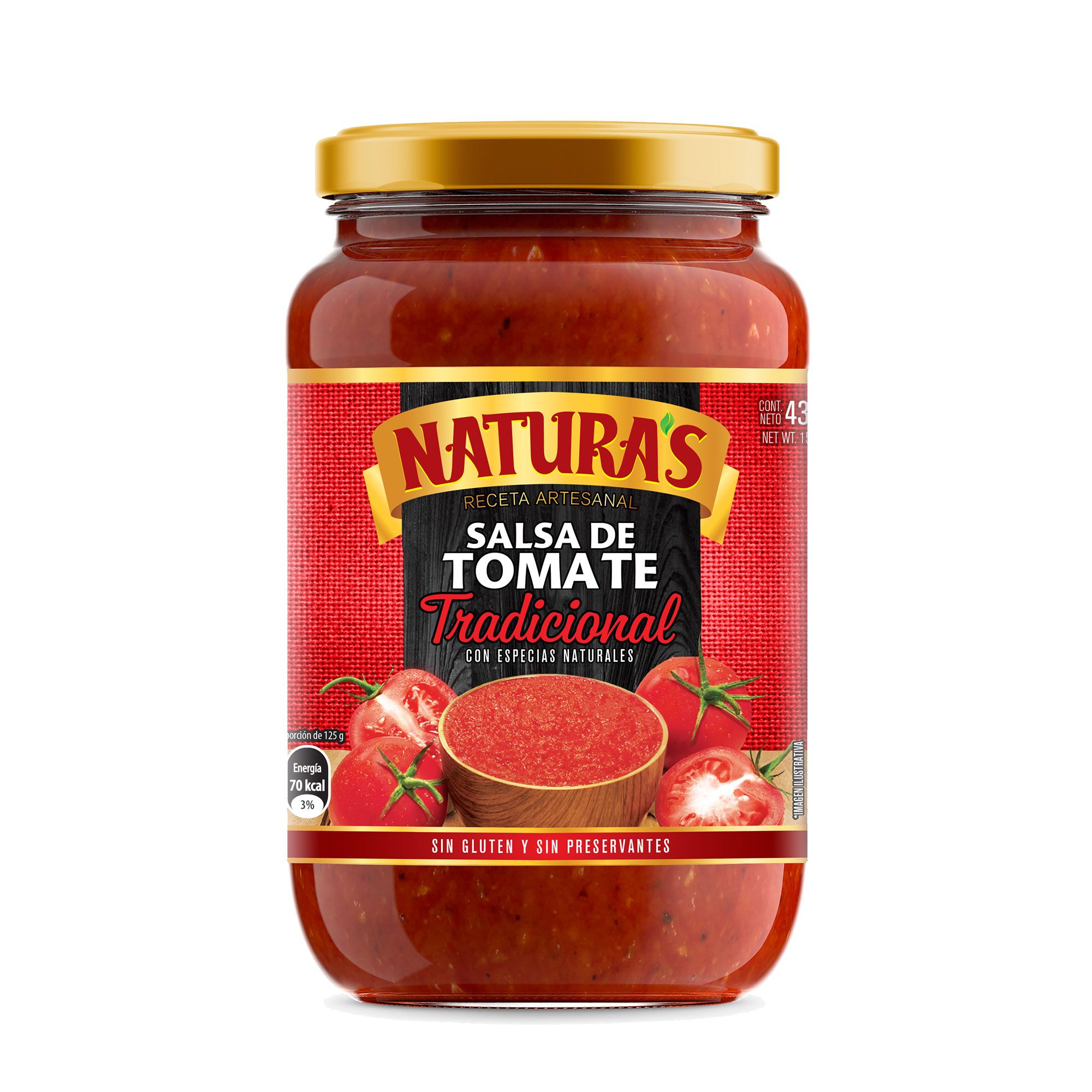 Salsa de Tomate Tradicional