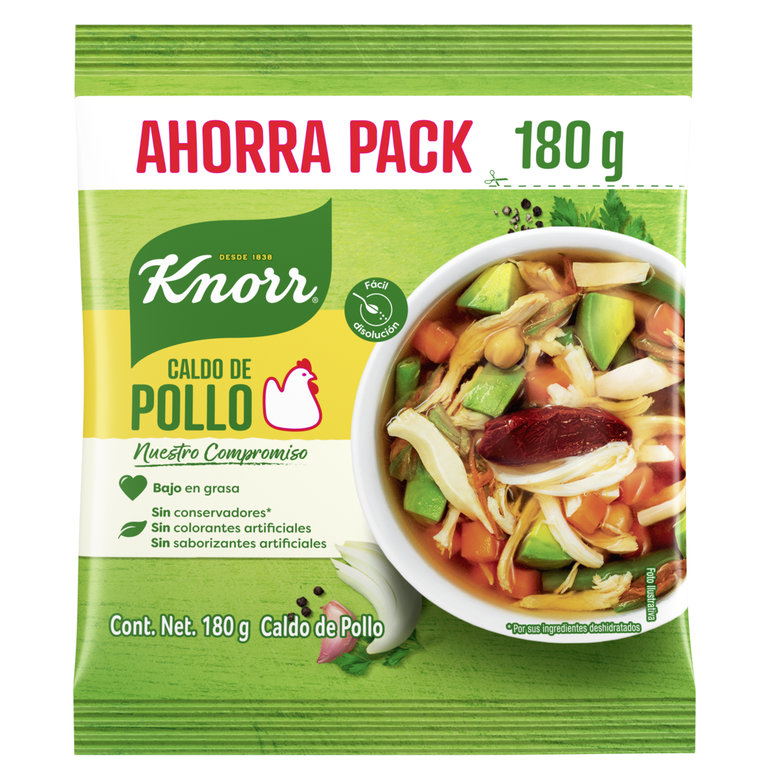 Caldo de Pollo Knorr ® 180 g