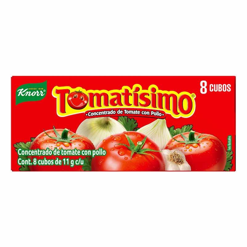 Tomatísimo Concentrado de Tomate Knorr® 8 cubos