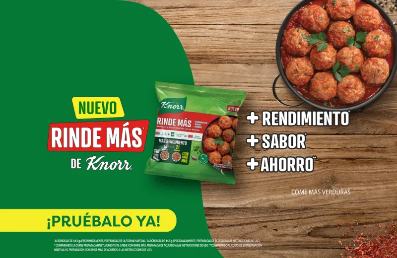 Rinde Más de Knorr® | Recepedia