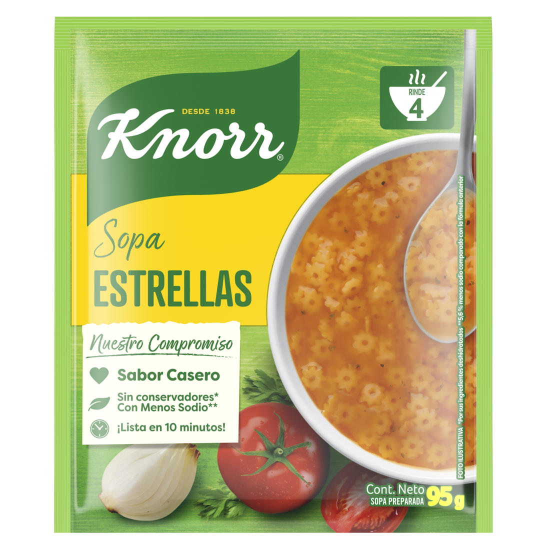 Sopa de Estrellitas Knorr® 