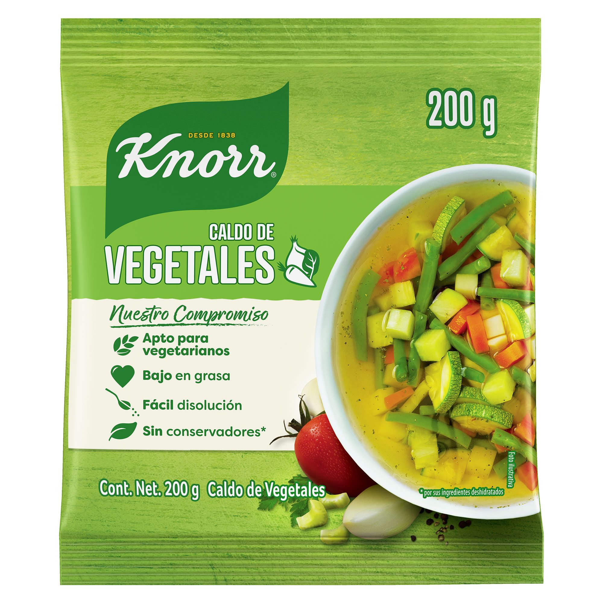 Caldo de Vegetales Knorr® 200 g