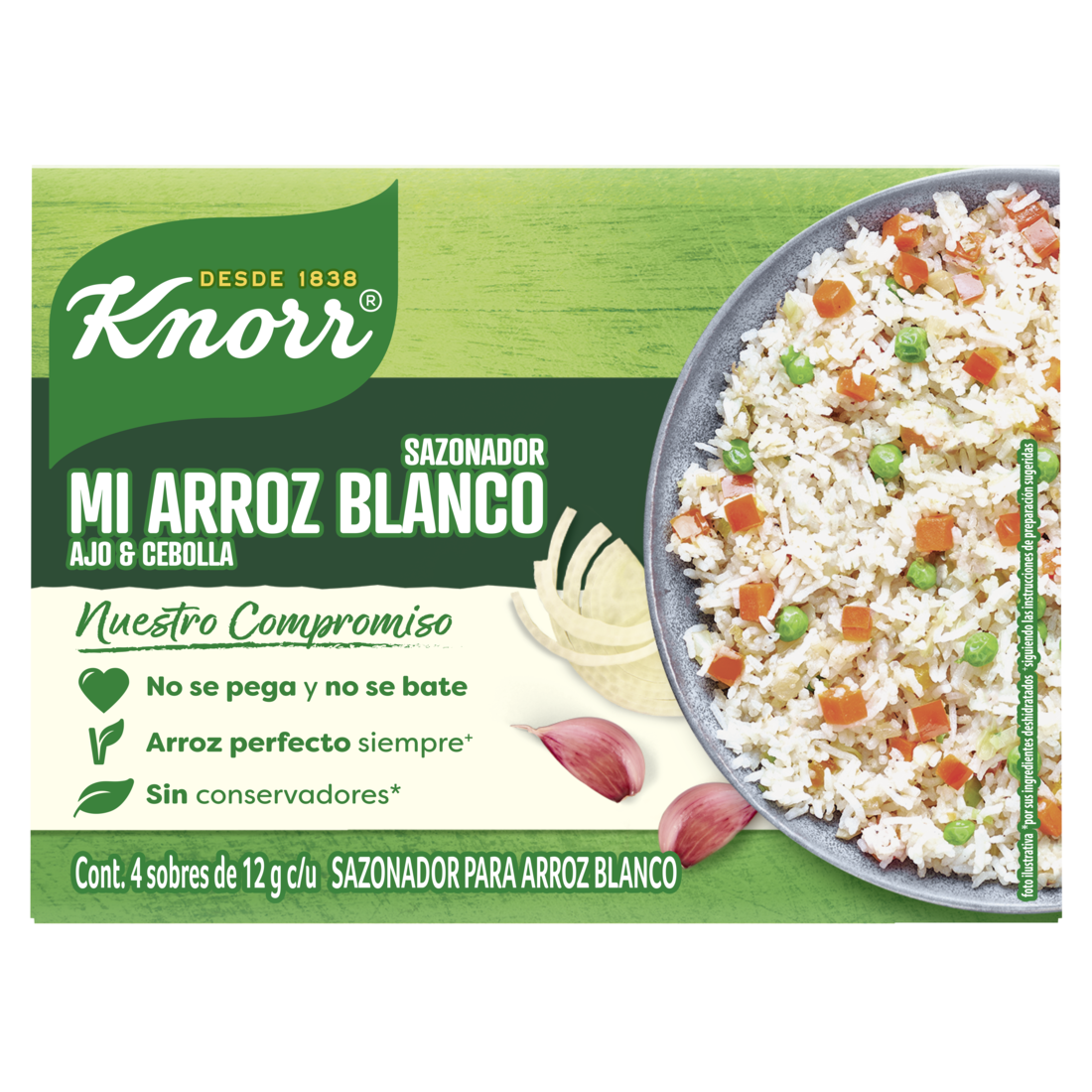 Sazonador Mi Arroz Blanco Knorr® 48 g