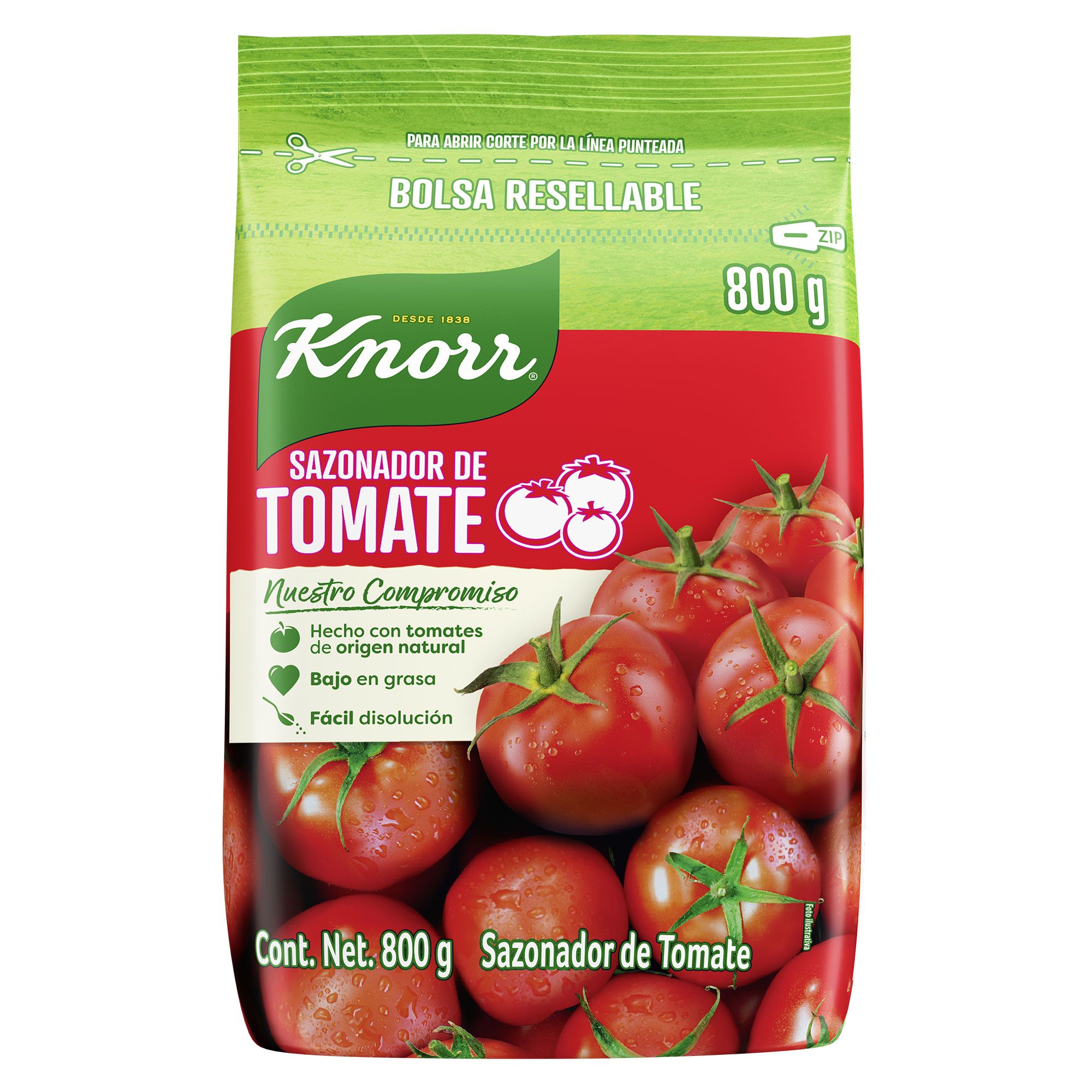 Knorr® Tomate en polvo 800 g.