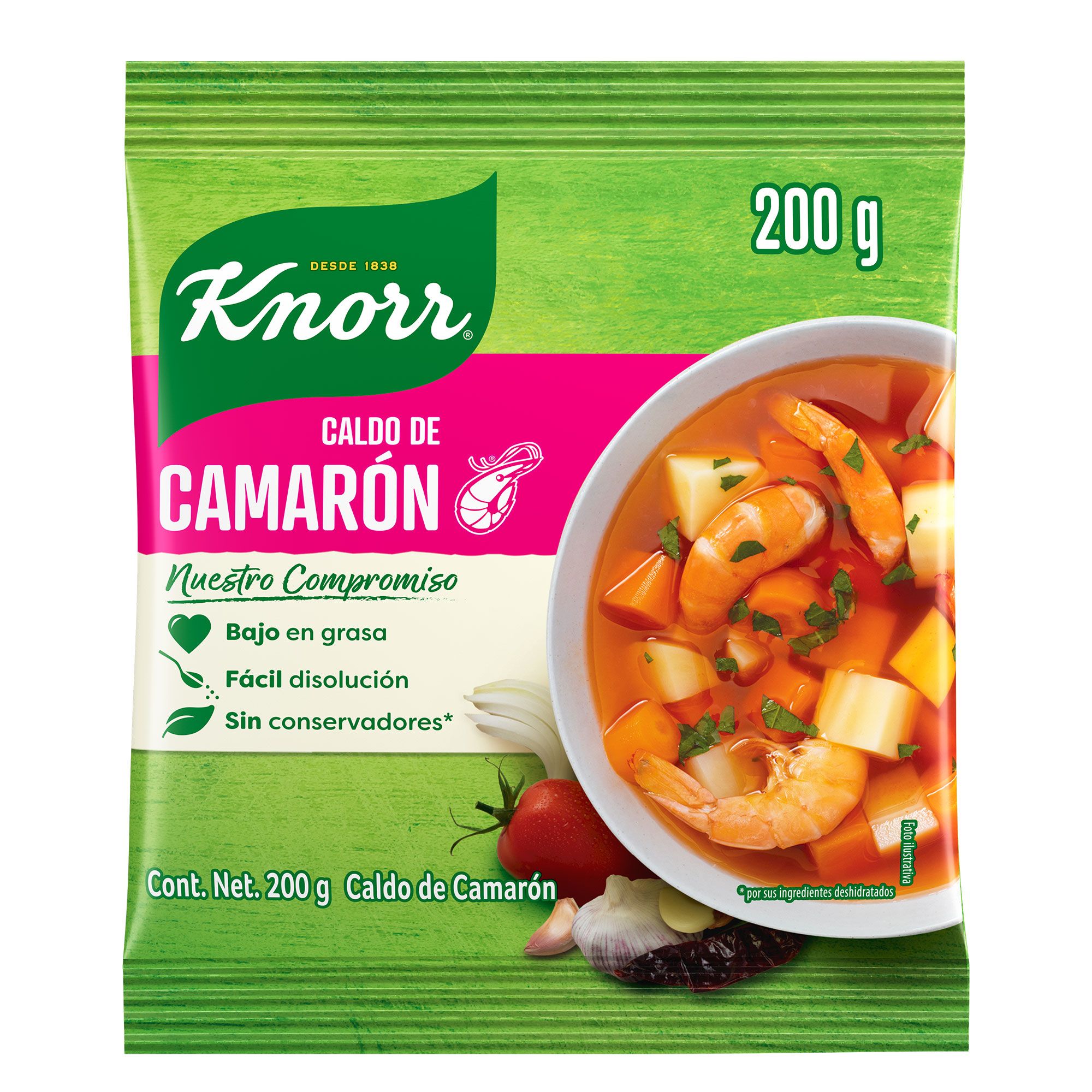 Caldo de Camarón Knorr® 200 g