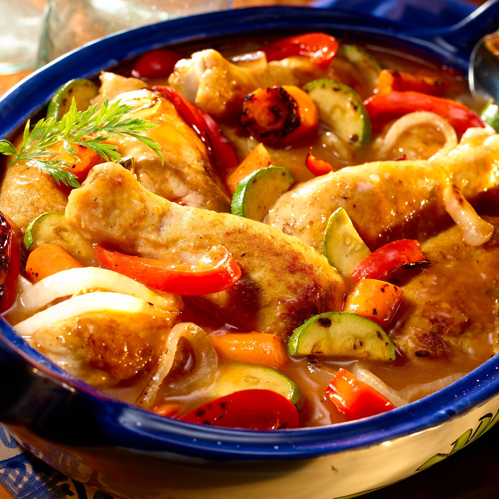 Lemon and Italian Herb Chicken Stew