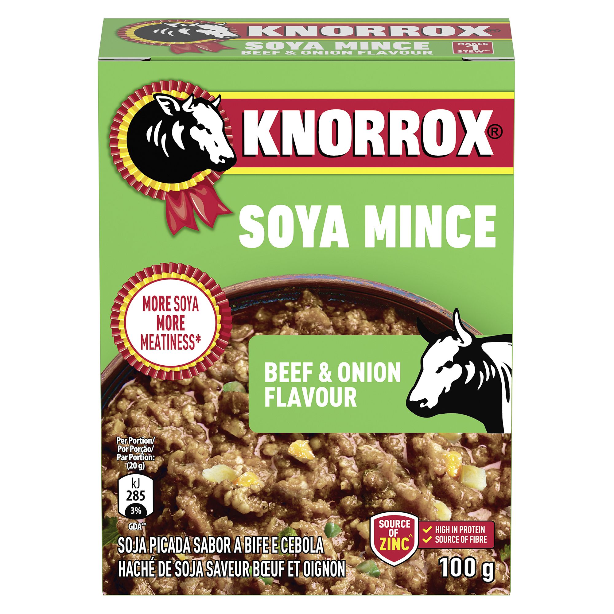 Knorrox Beef & Onion Flavoured Soya Mince