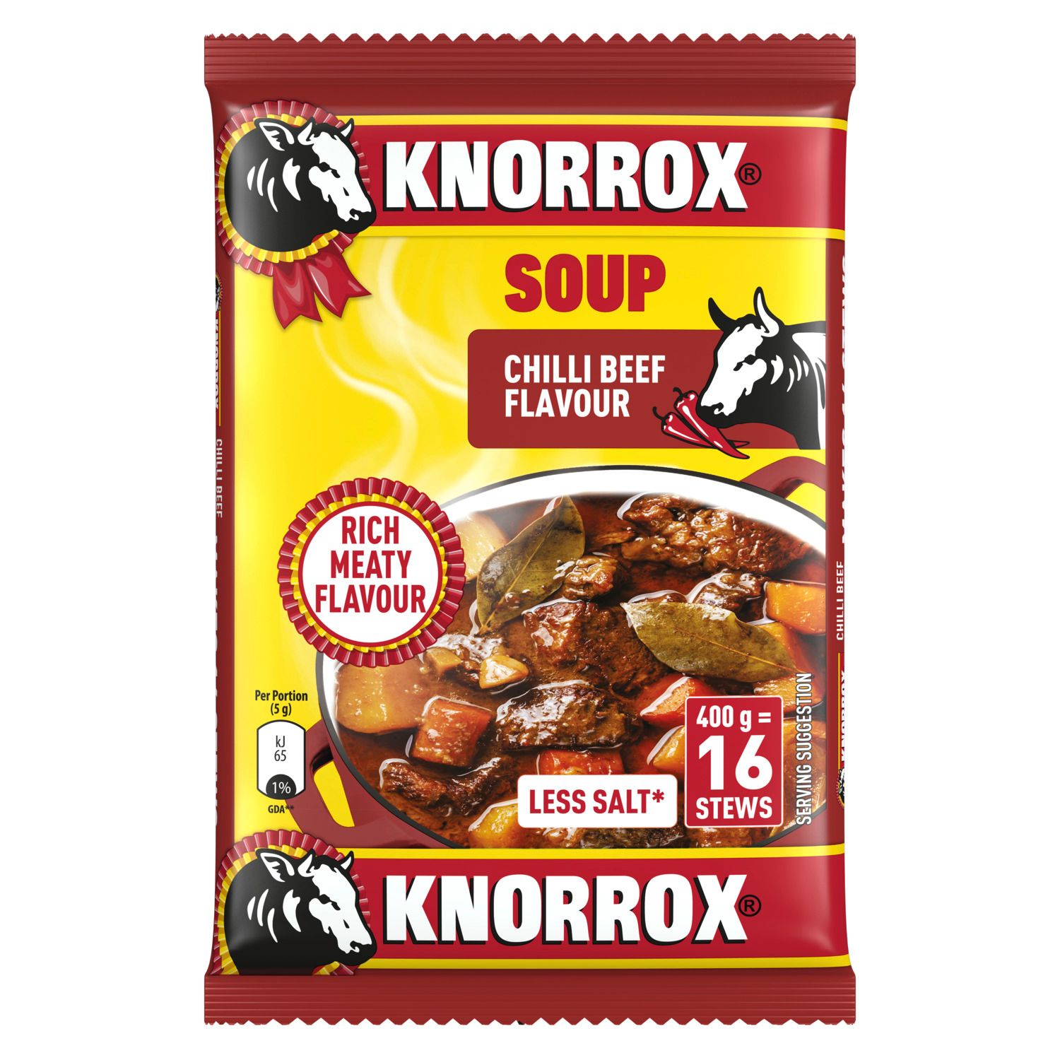 Knorrox Chilli Beef Soup 400g