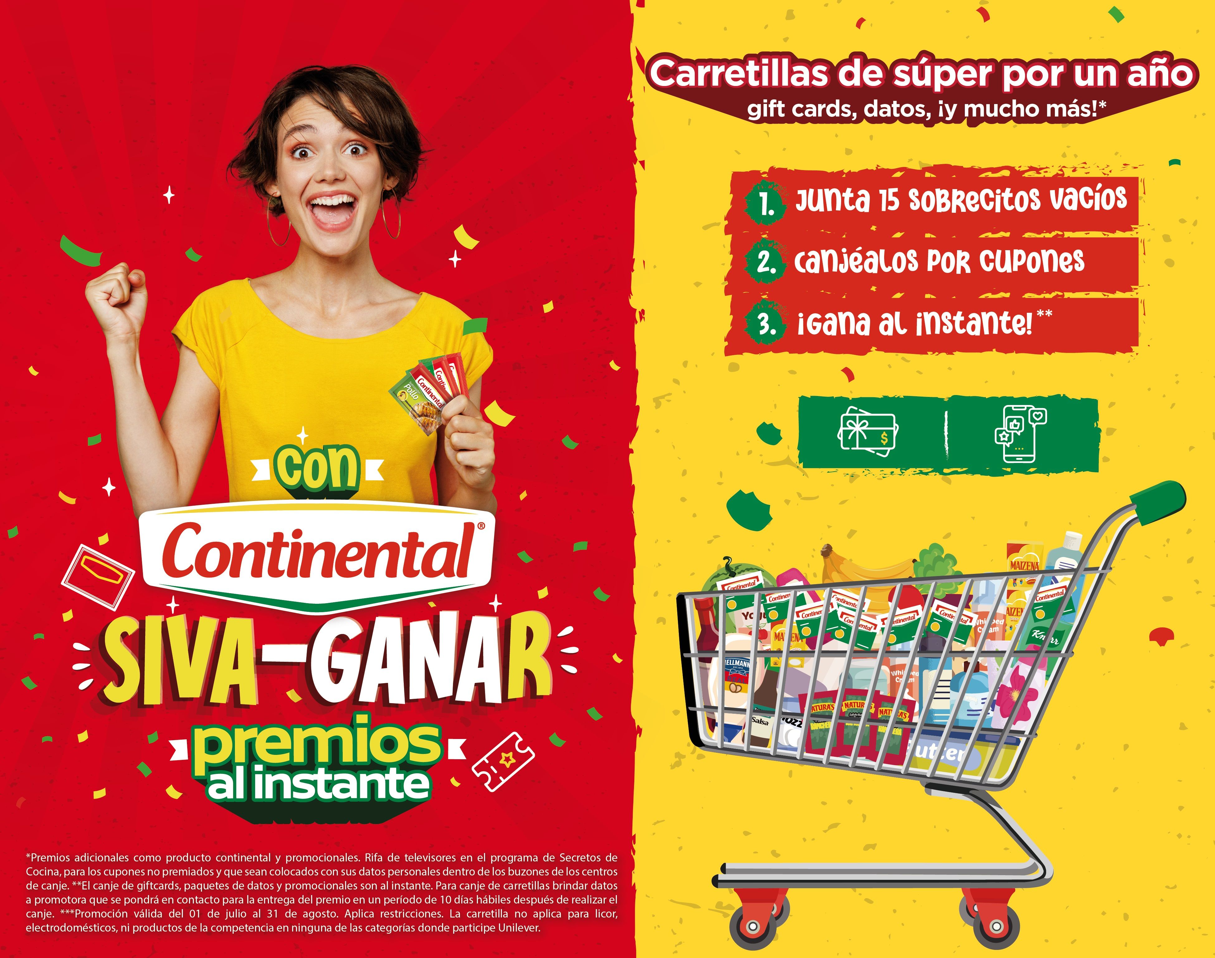 Promoción Siva-Ganar con Continental 