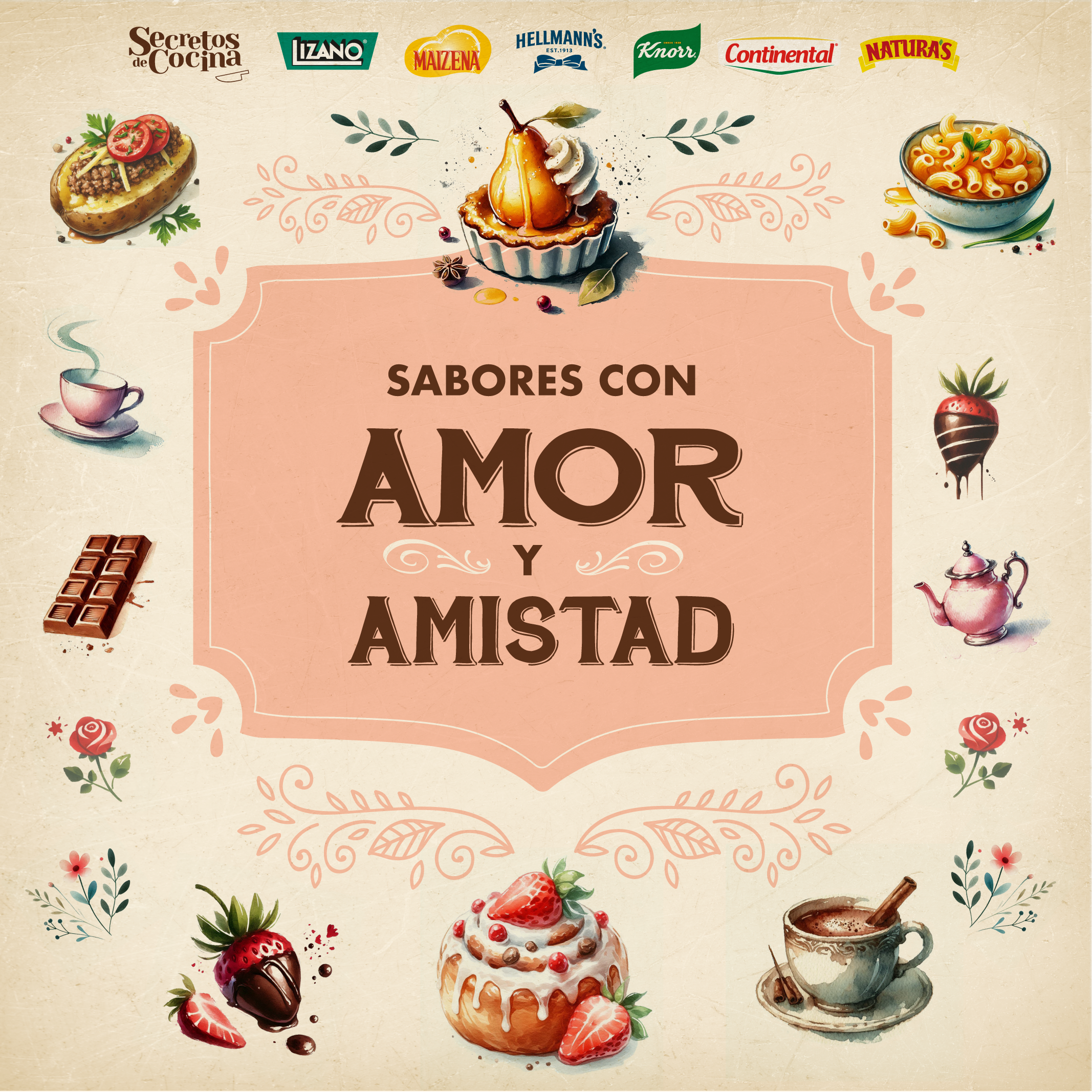 Sabores con Amor y Amistad