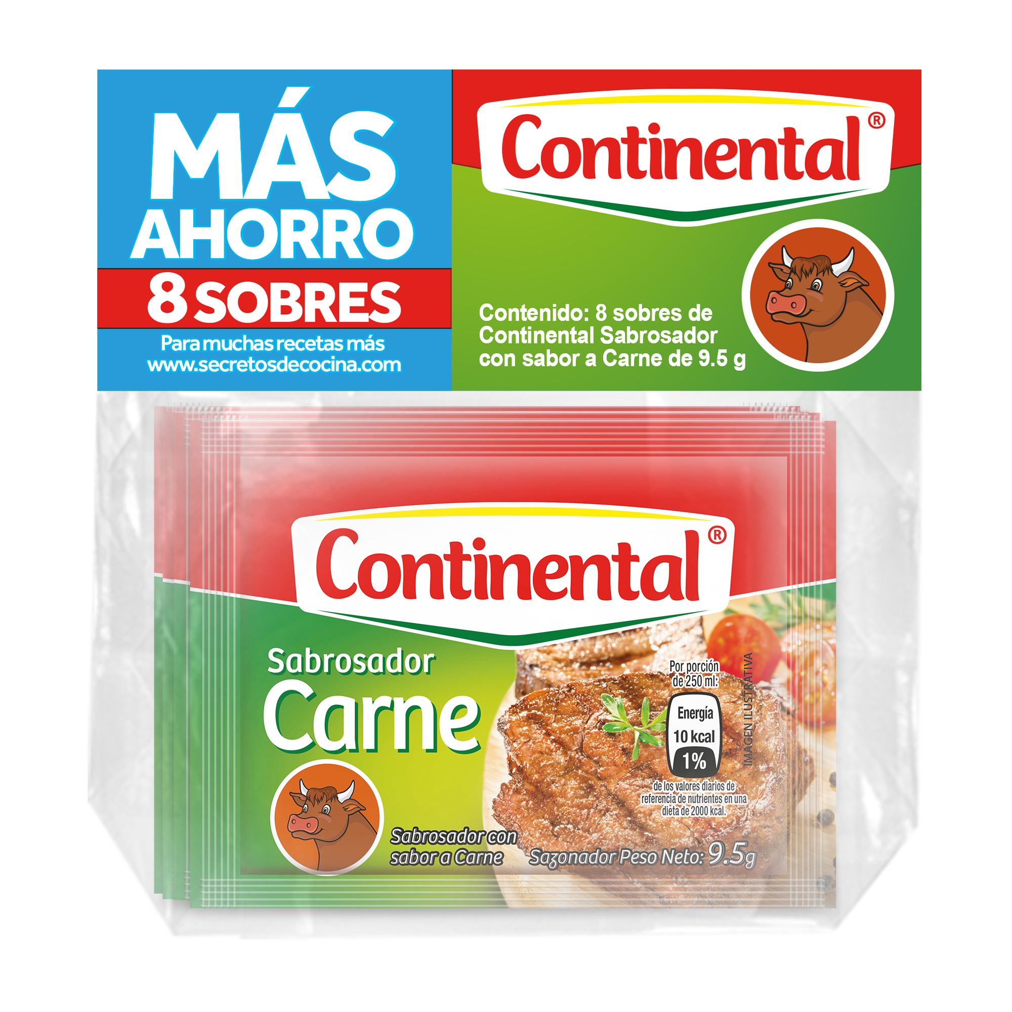 Sabrosador Carne 8 Pack