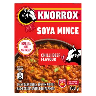 Knorrox Chilli Beef Flavoured Soya Mince 100g