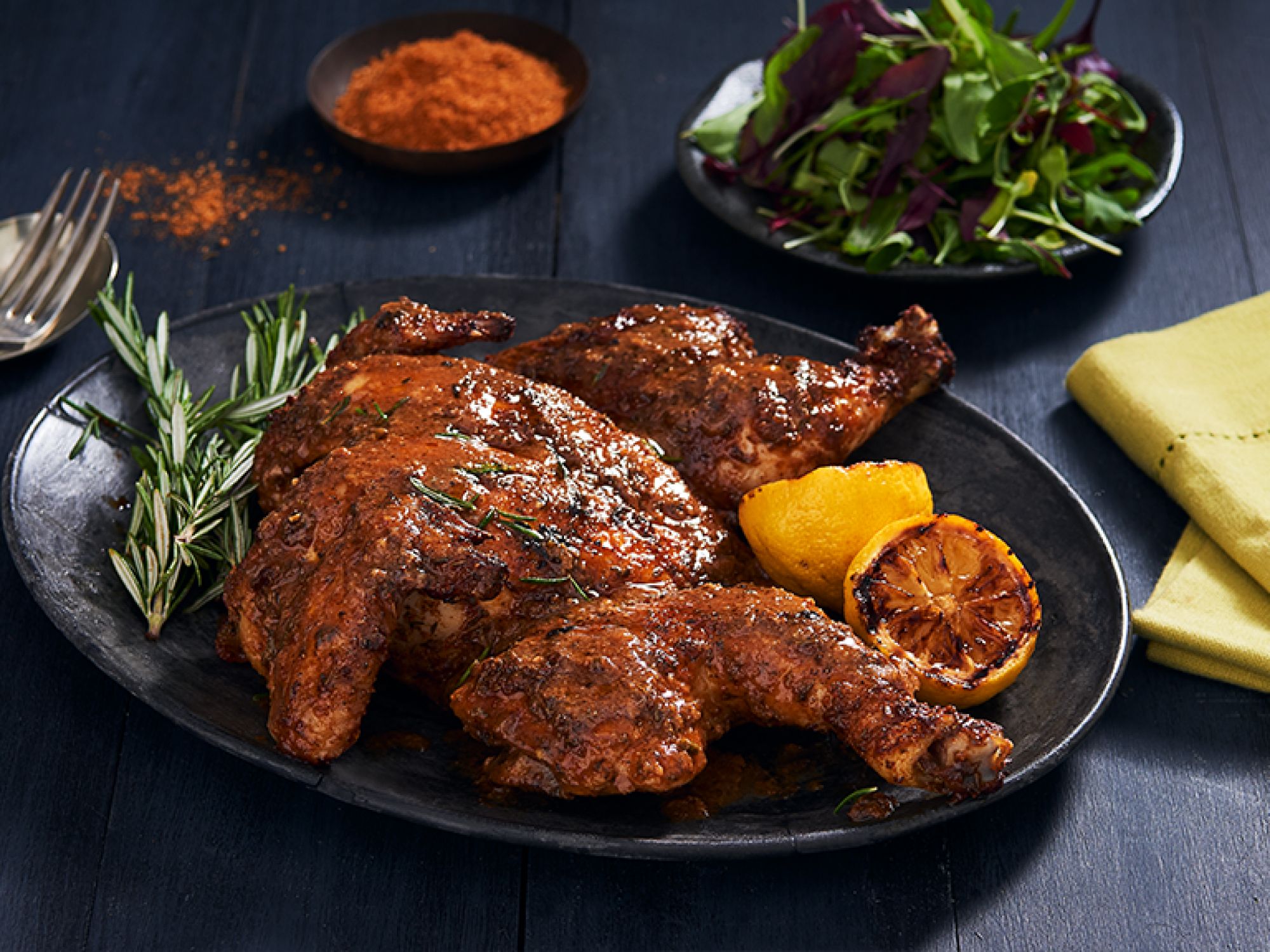 Grilled Whole Chicken Delight: A Feast for the Senses