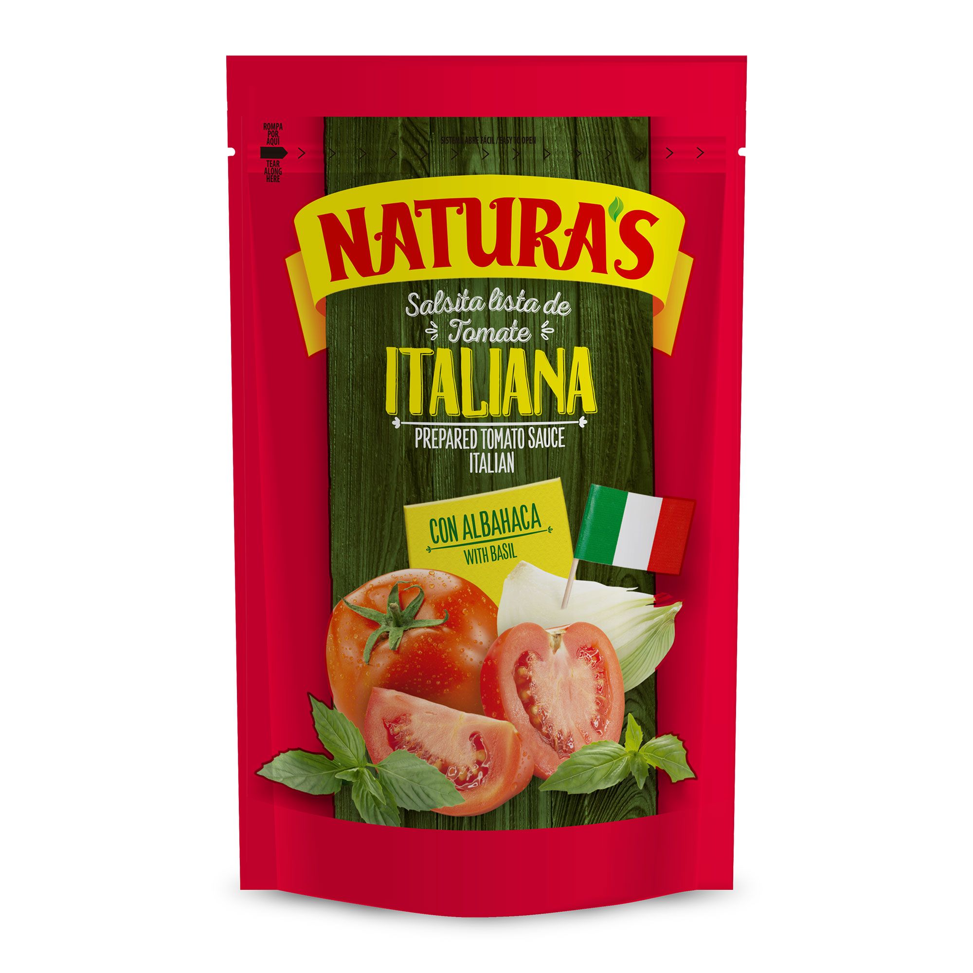 Salsa de Tomate sabor Italiana